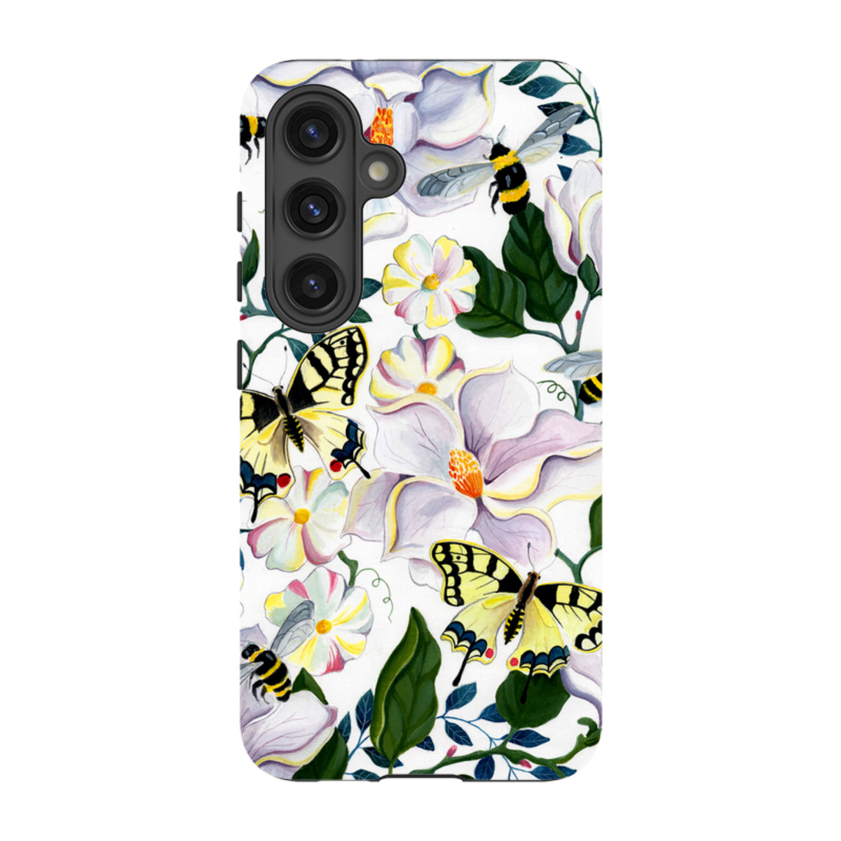Samsung Tough Case - Bees And Magnolia By Bex Parkin