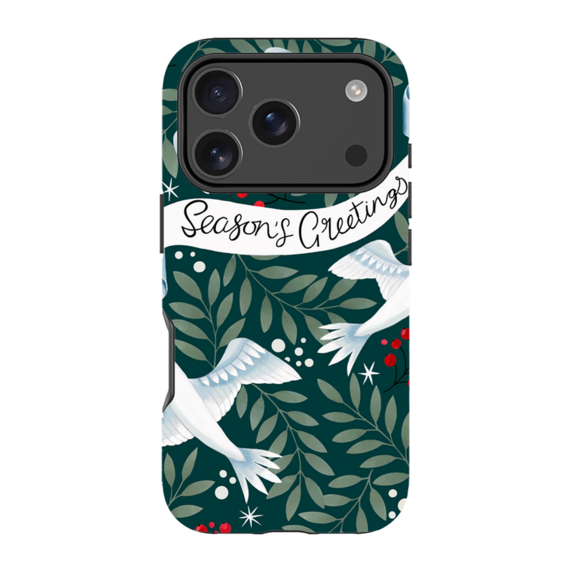 iPhone Tough Case - Seasons Greetings By Bex Parkin