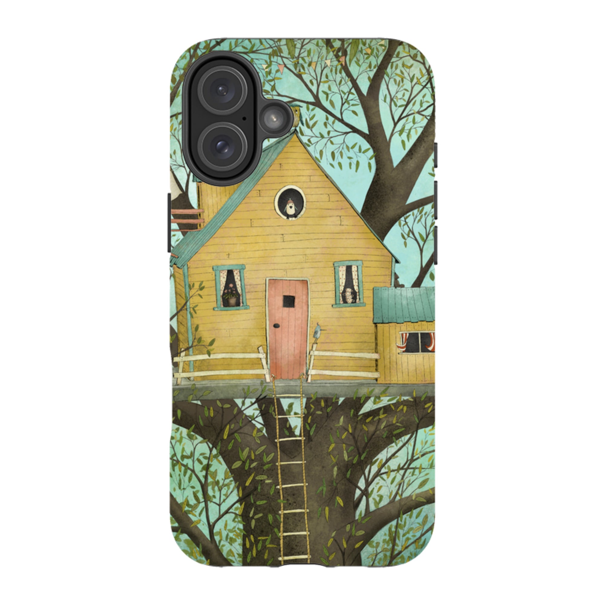 iPhone Tough Case - Tree House By Maja Lindberg
