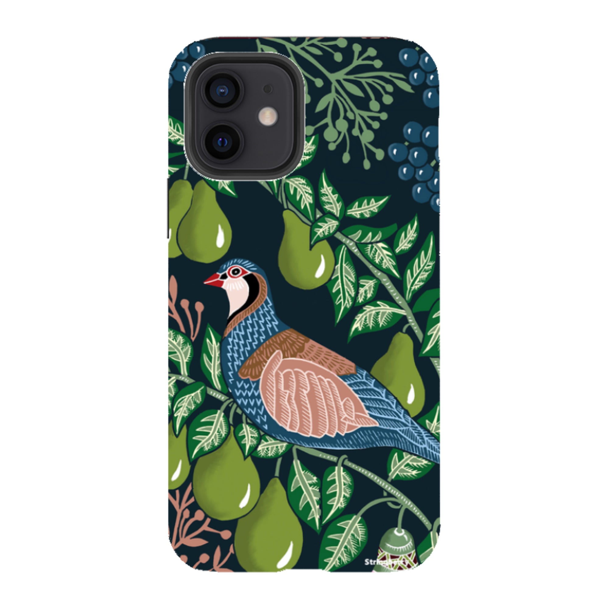 iPhone Tough Case - Partridge In Pear Tree By Kate Heiss