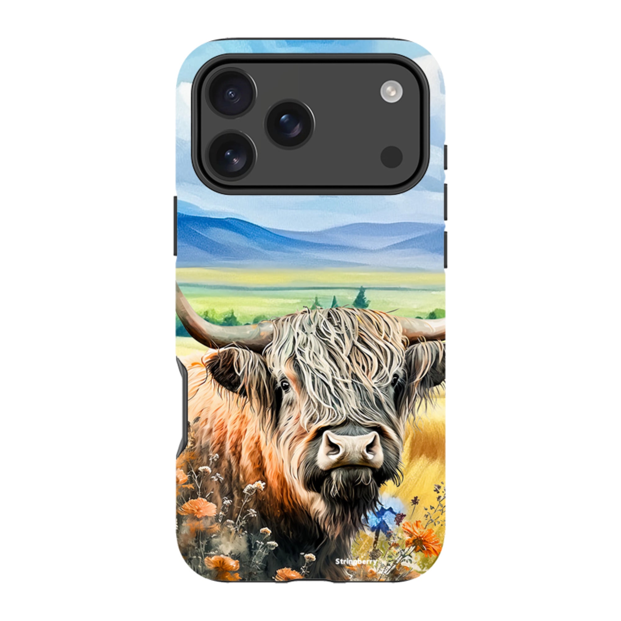 iPhone Tough Case - Highland Cow V