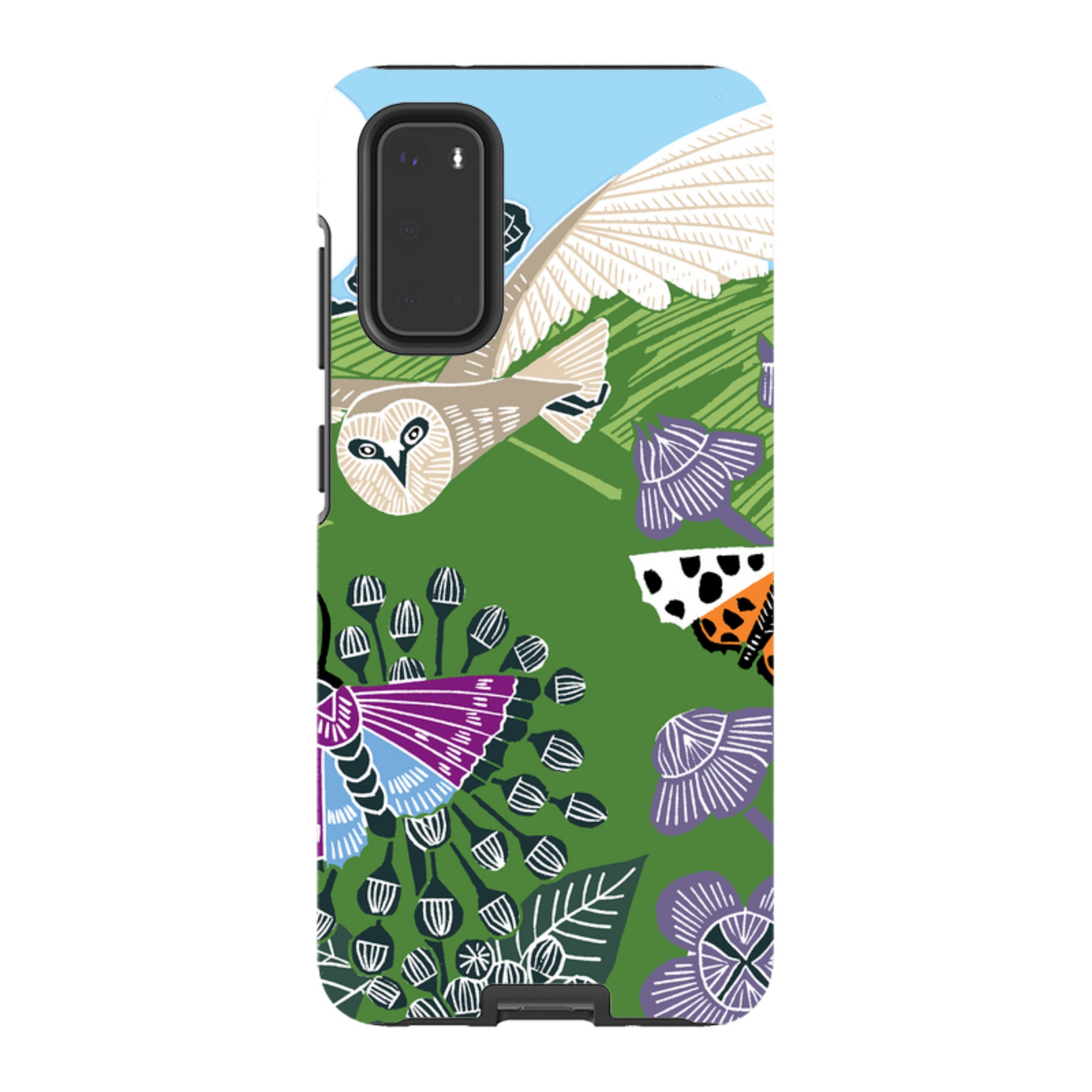Samsung Tough Case - Morning Barn Owl By Kate Heiss