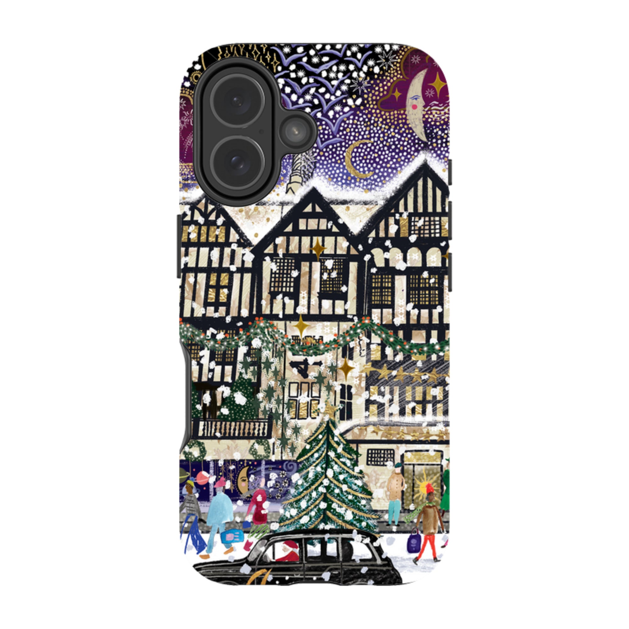 iPhone Tough Case - Christmas In London II By Emma Frances Grant