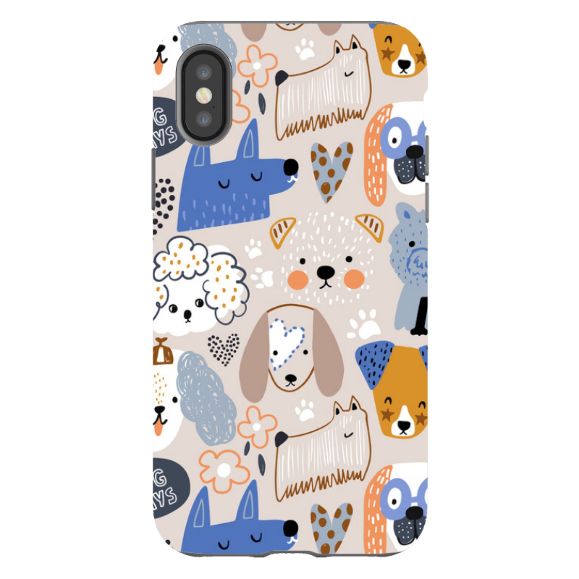 iPhone Tough Case - Love Dogs