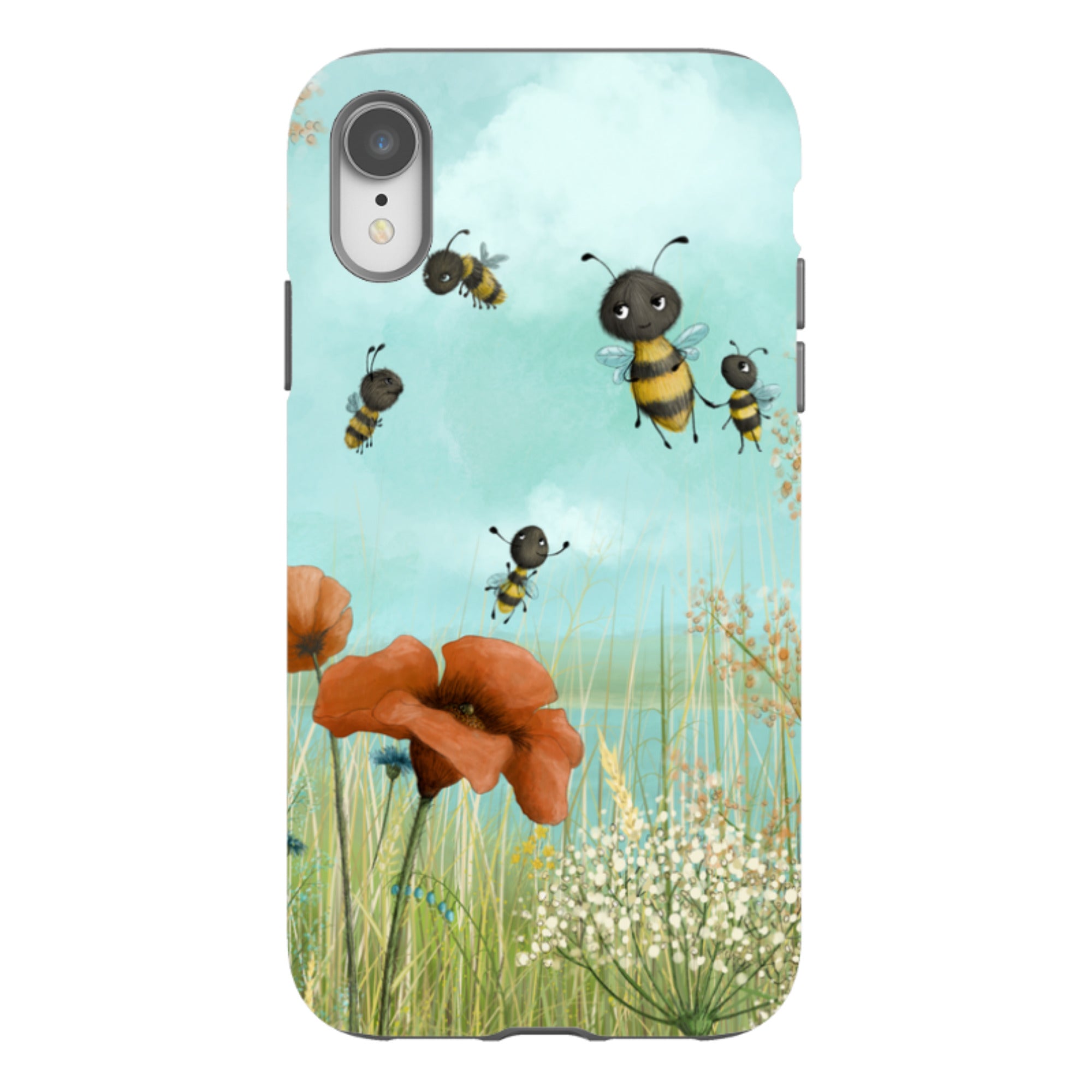 iPhone Tough Case - Flower Field By Maja Lindberg