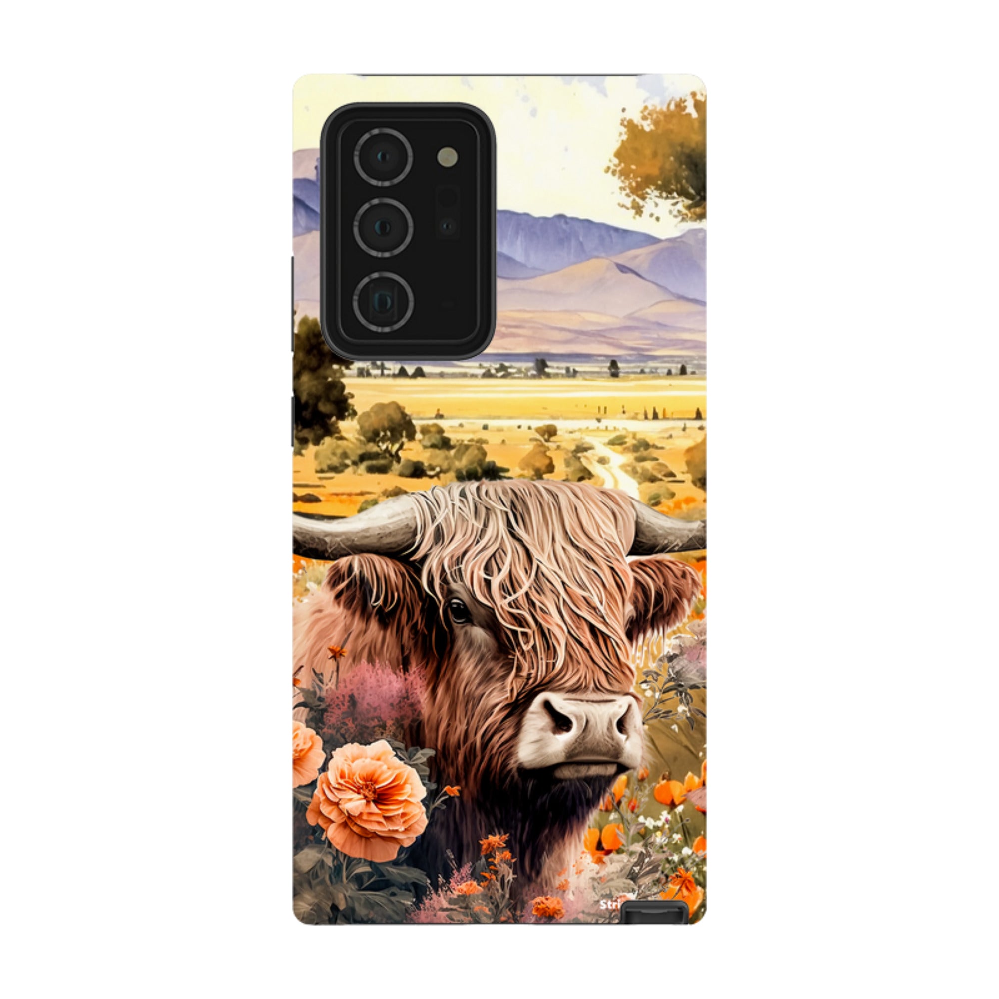Samsung Tough Case - Highland Cow III