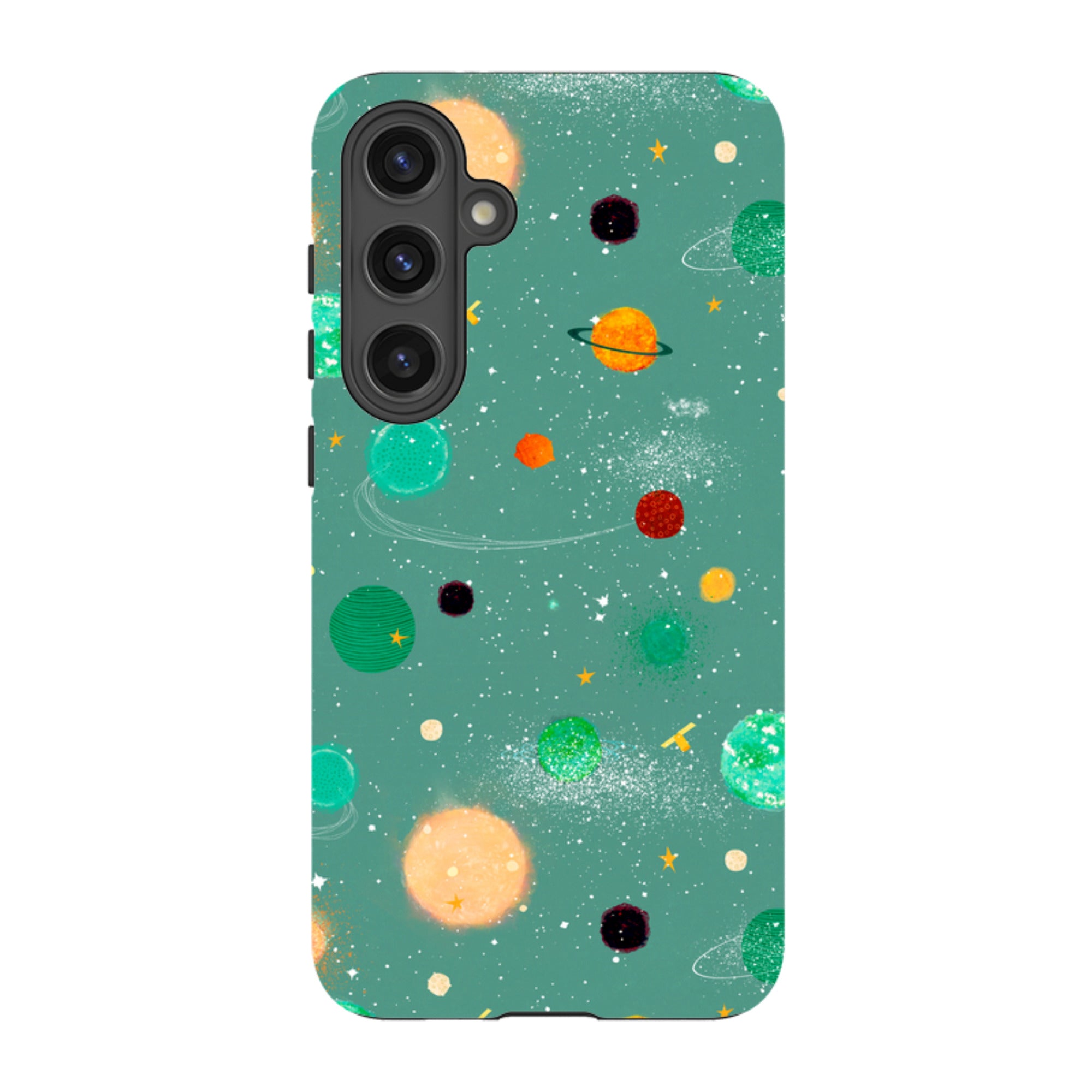 Samsung Tough Case - Far Far Away Green By Katherine Quinn