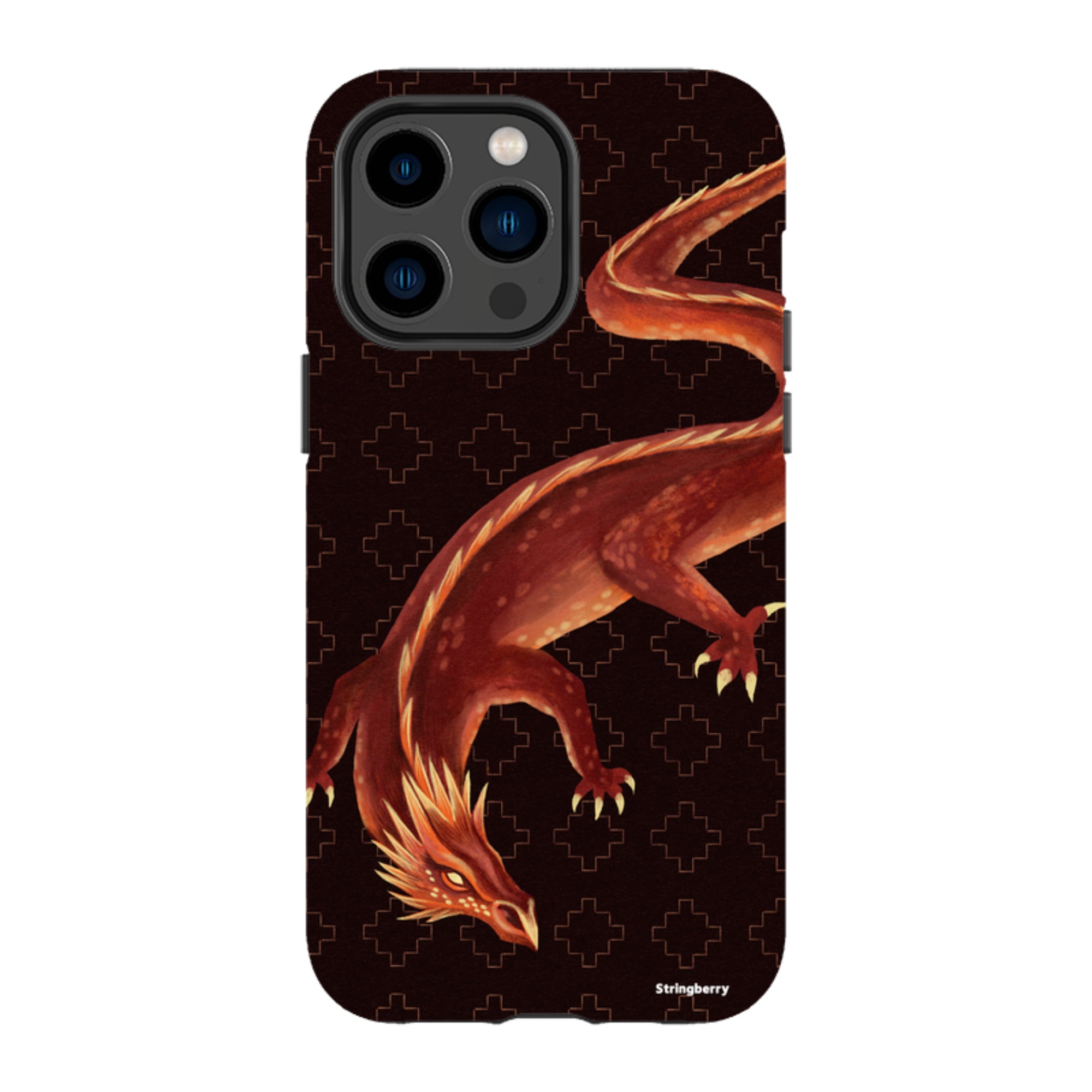 iPhone MagSafe Tough Case - Beowulf Dragon By Anna Stead