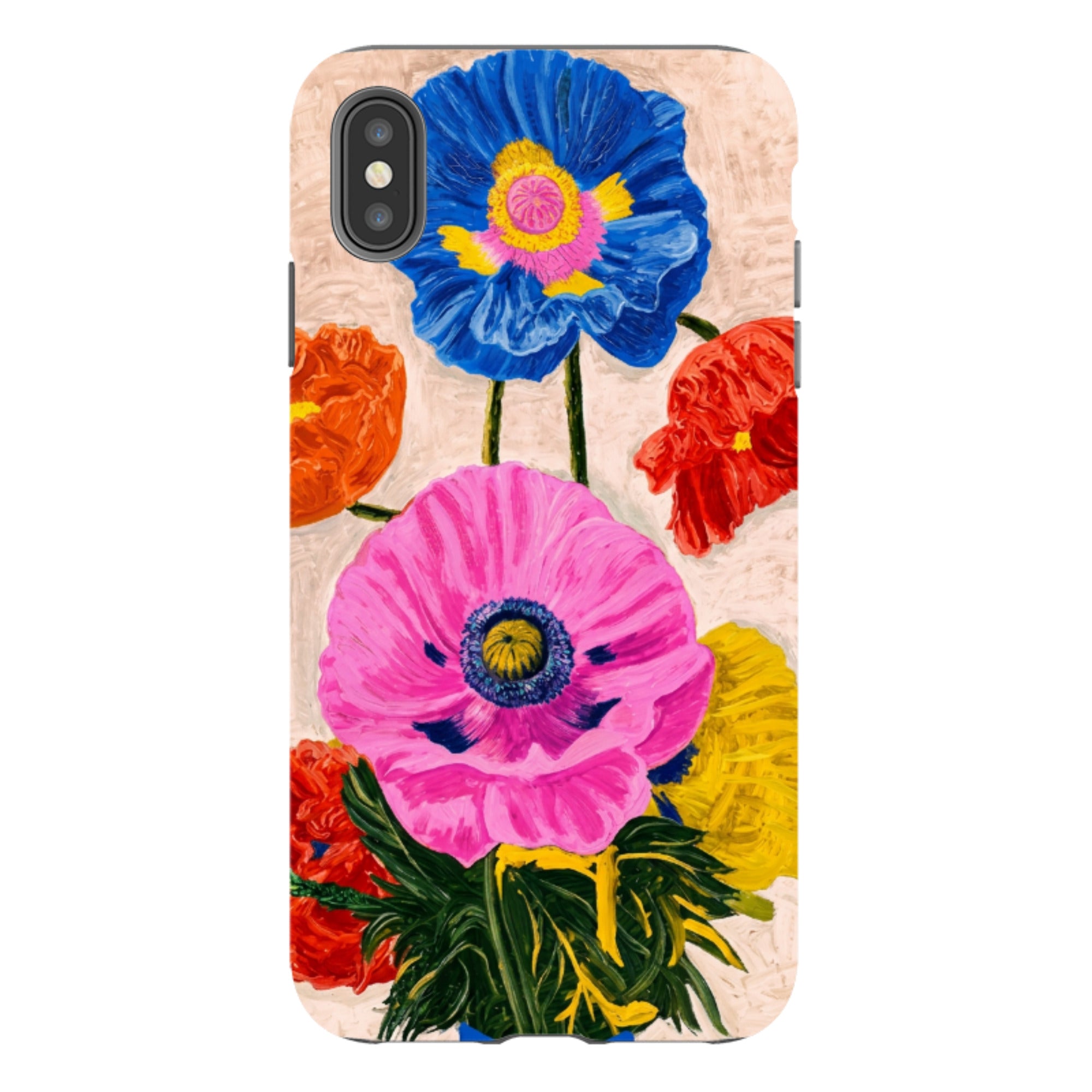 iPhone Tough Case - Kisling Poppy Amber