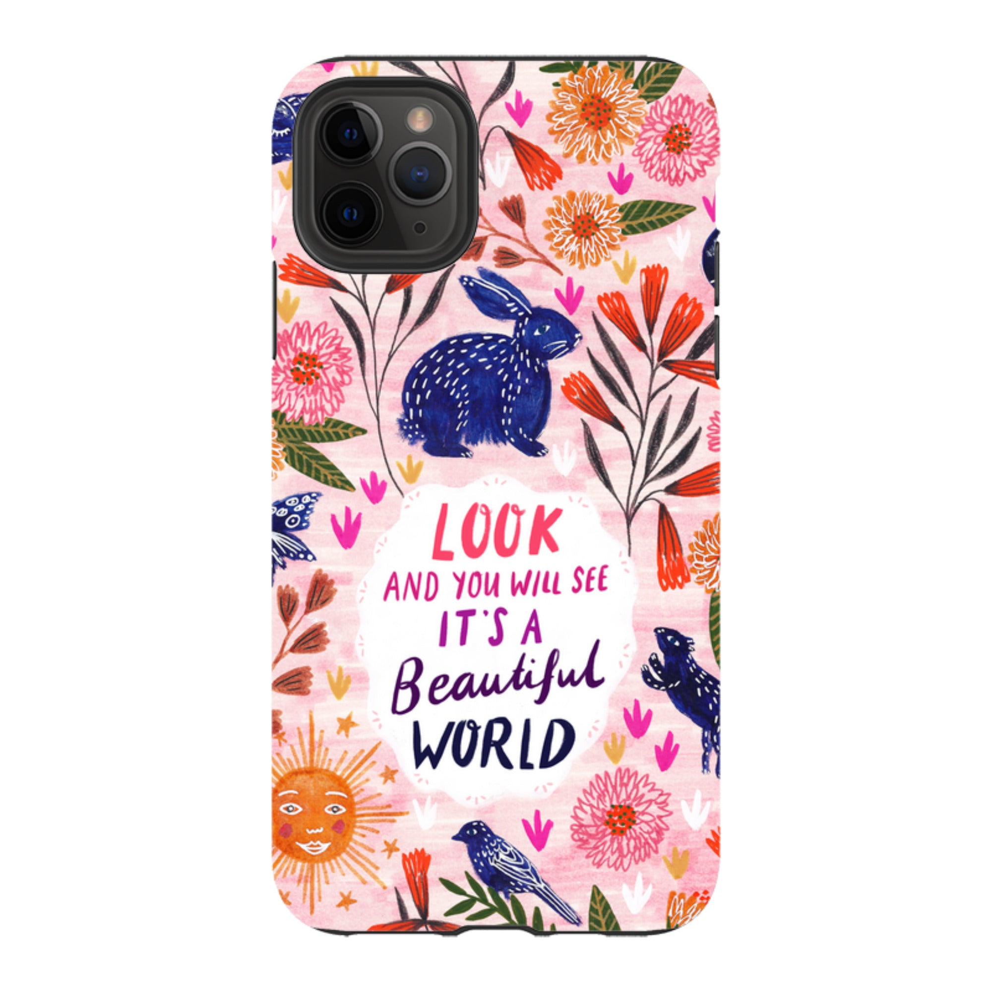 iPhone Tough Case - Beautiful World By Lee Foster Wilson