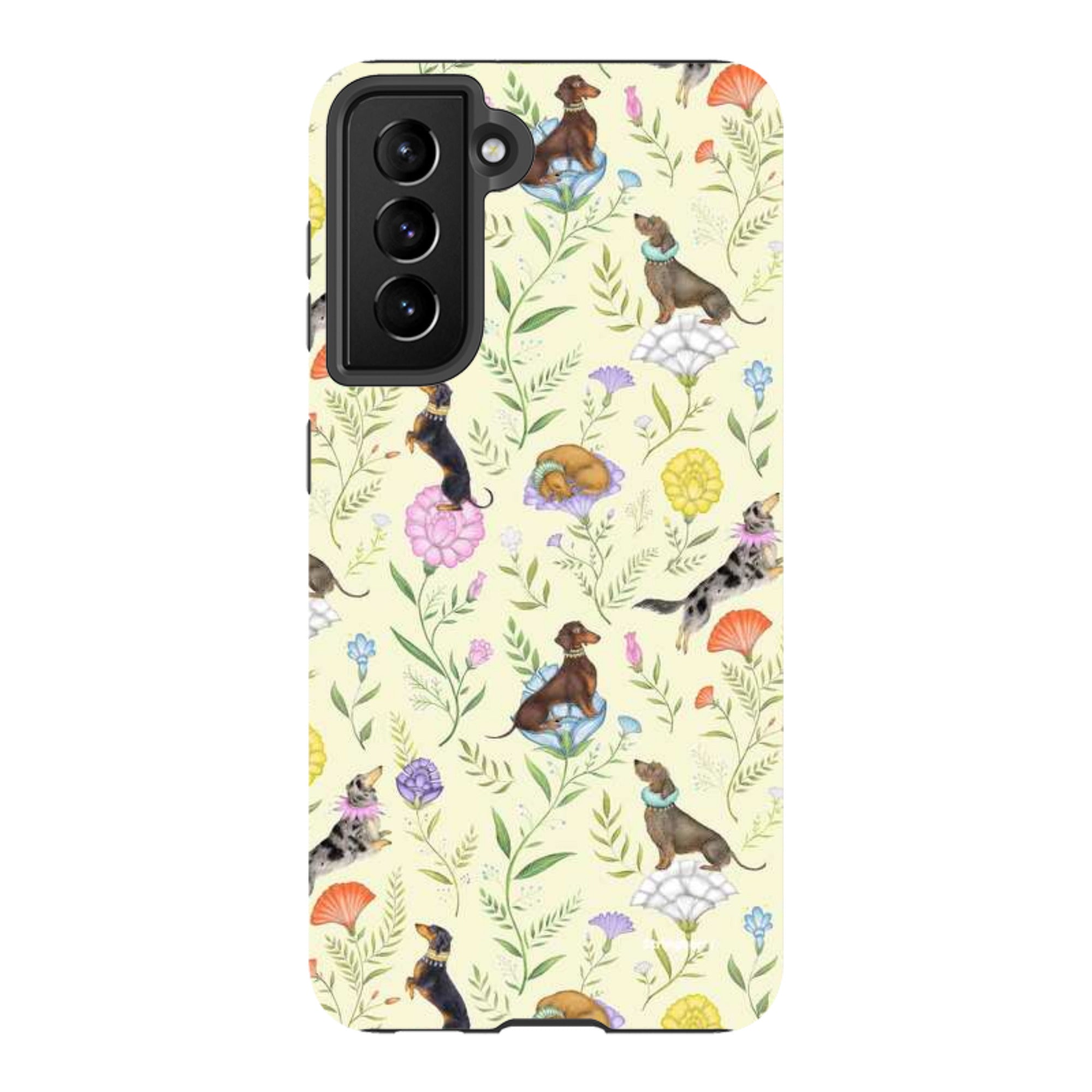 Samsung Tough Case - Doxy Day Afternoon Buttercream By Catherine Rowe