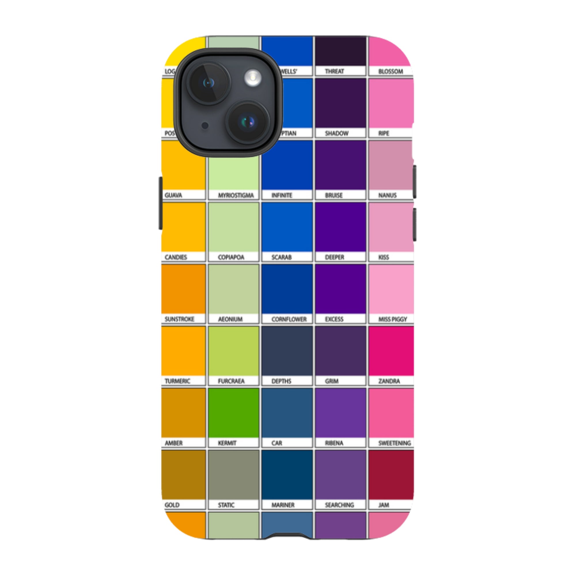 iPhone Tough Case - Multi Chromology By Kitty Joseph