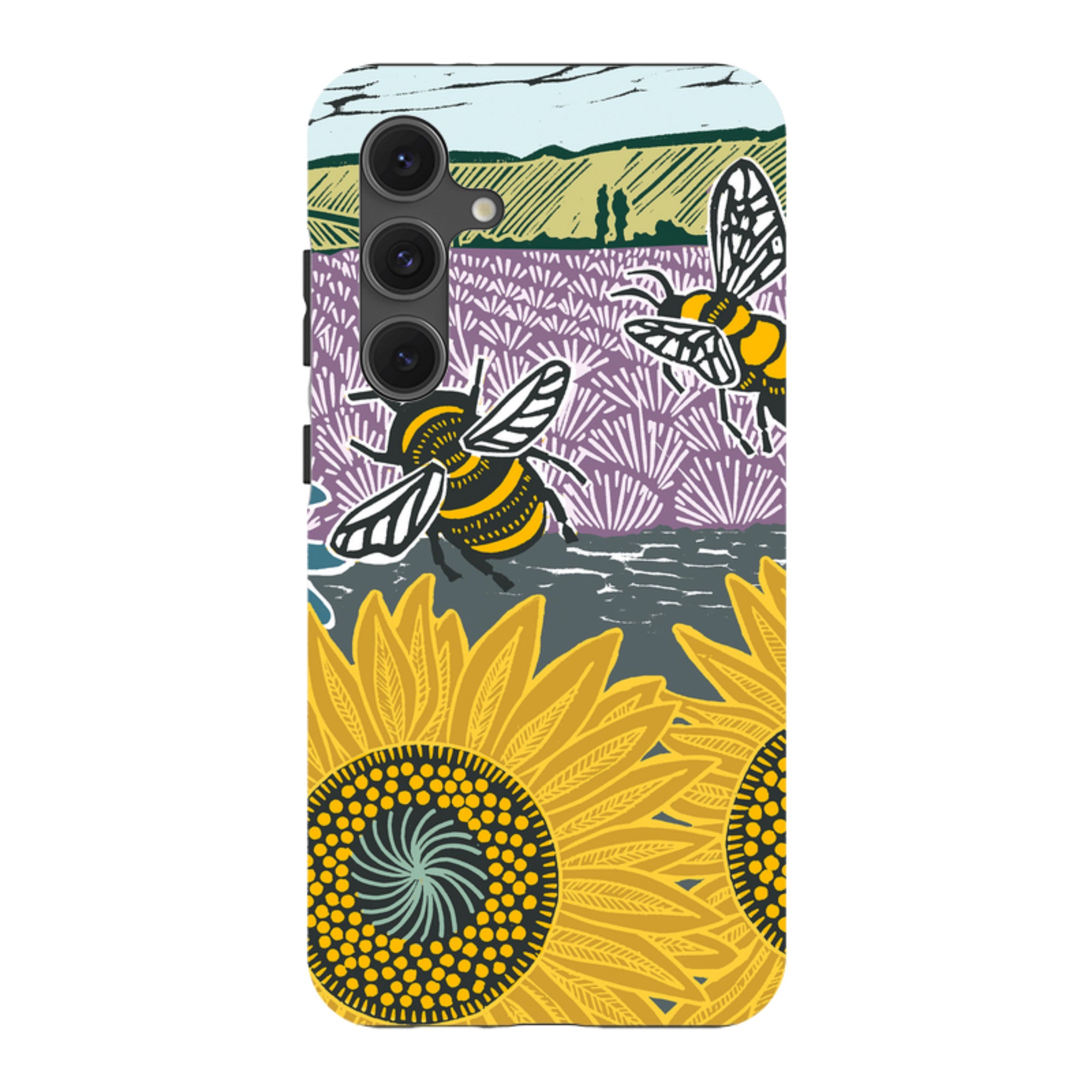 Samsung Tough Case - Bees And Sunflower By Kate Heiss