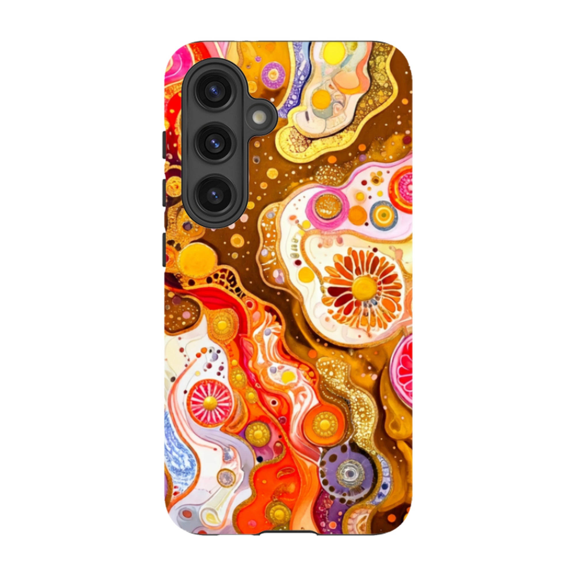 Samsung Tough  Case - Fire Marble