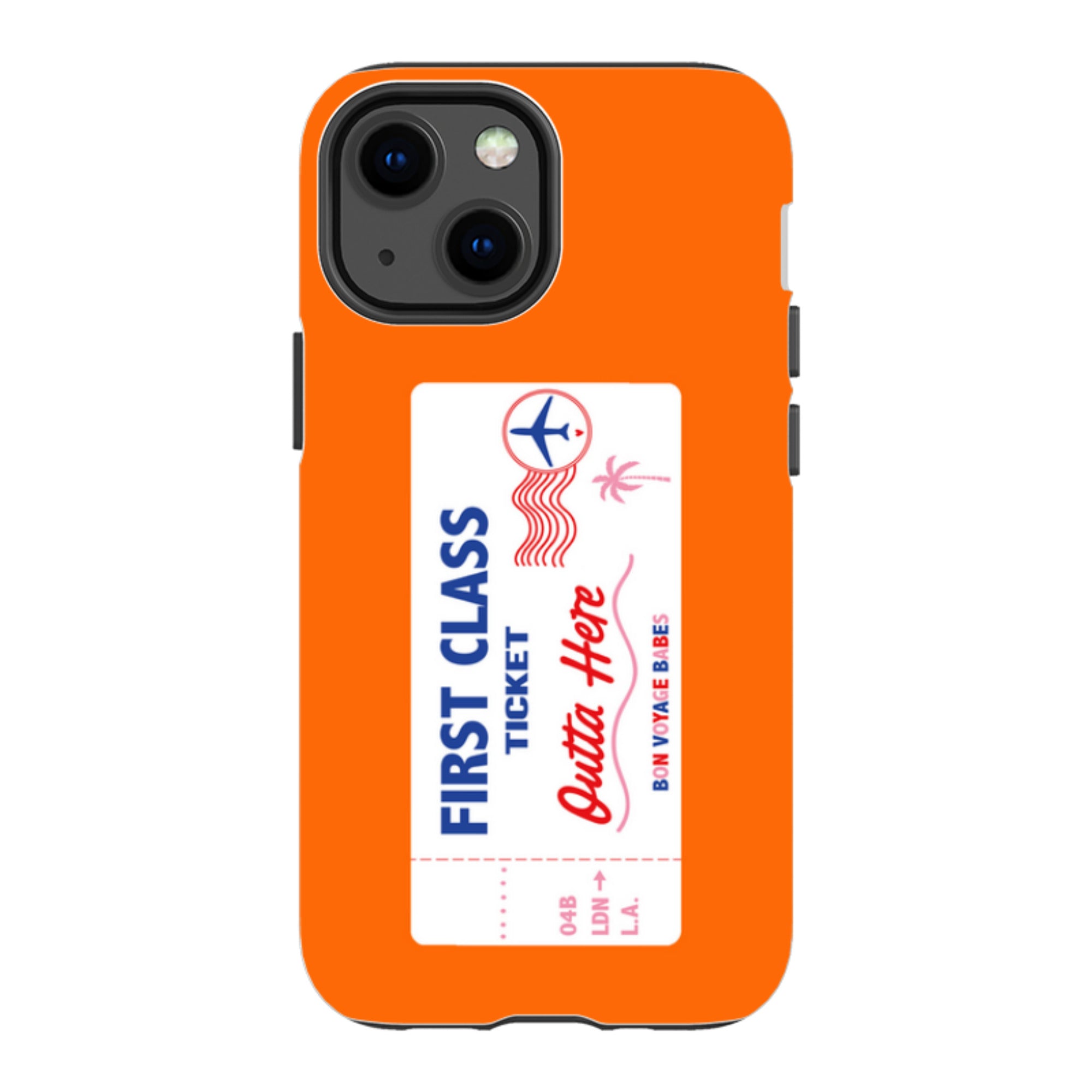 iPhone Tough Case - First Class Orange