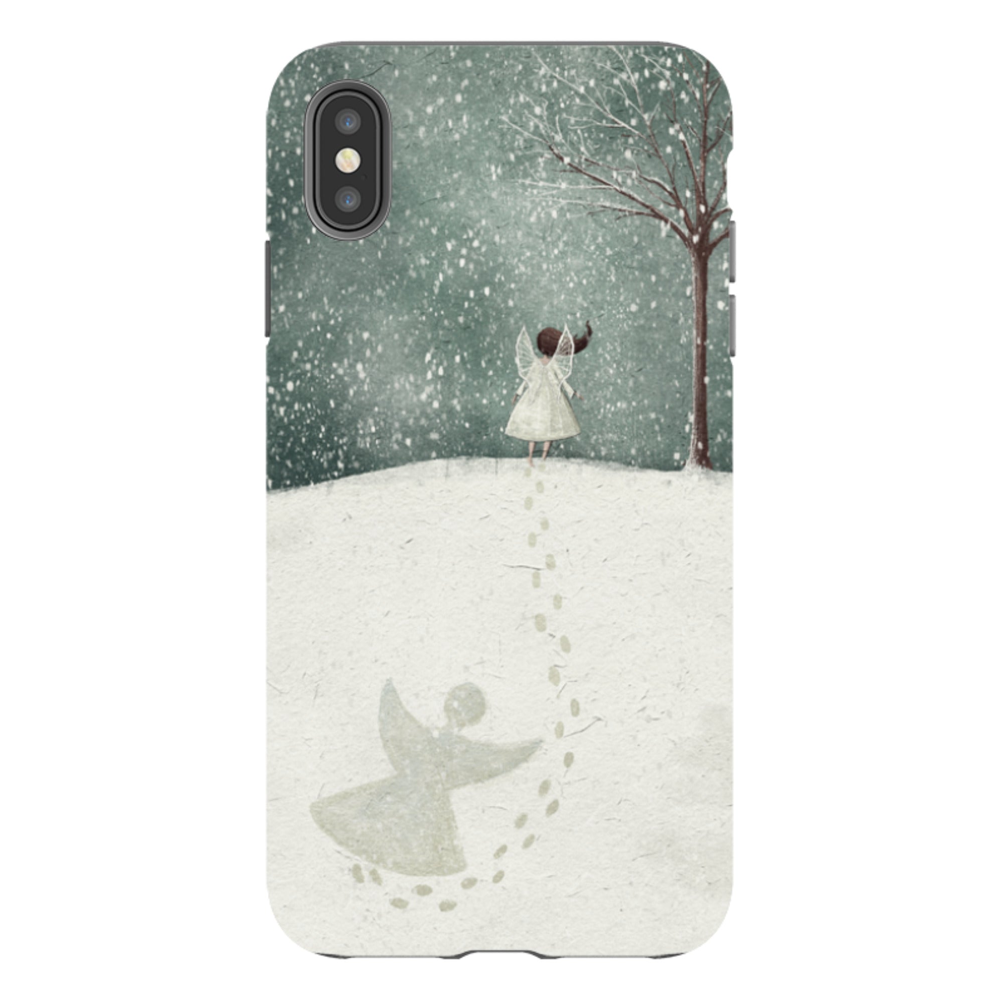 iPhone Tough Case - Snow Angel By Maja Lindberg