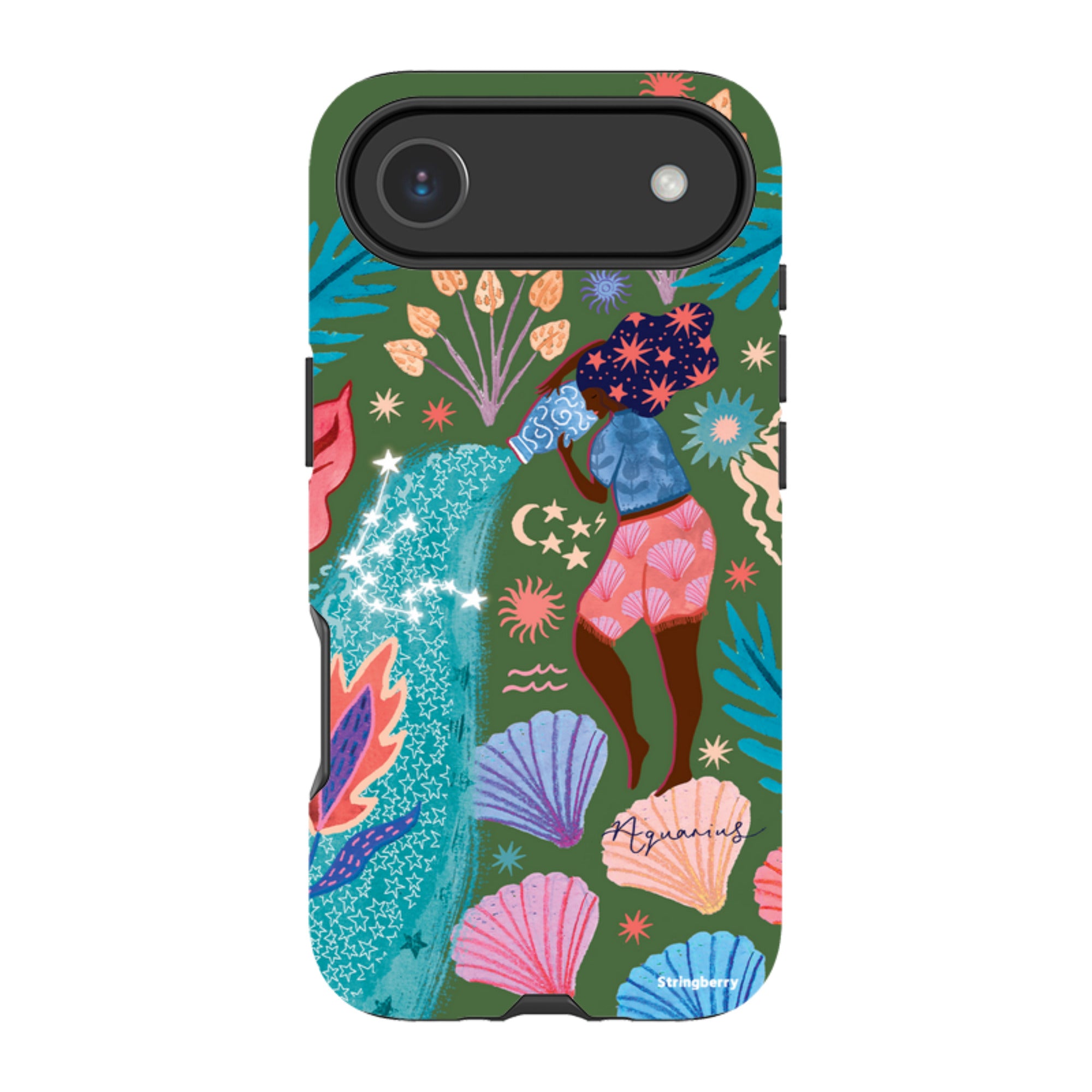 iPhone Tough Case - Aquarius By Emma Frances Grant