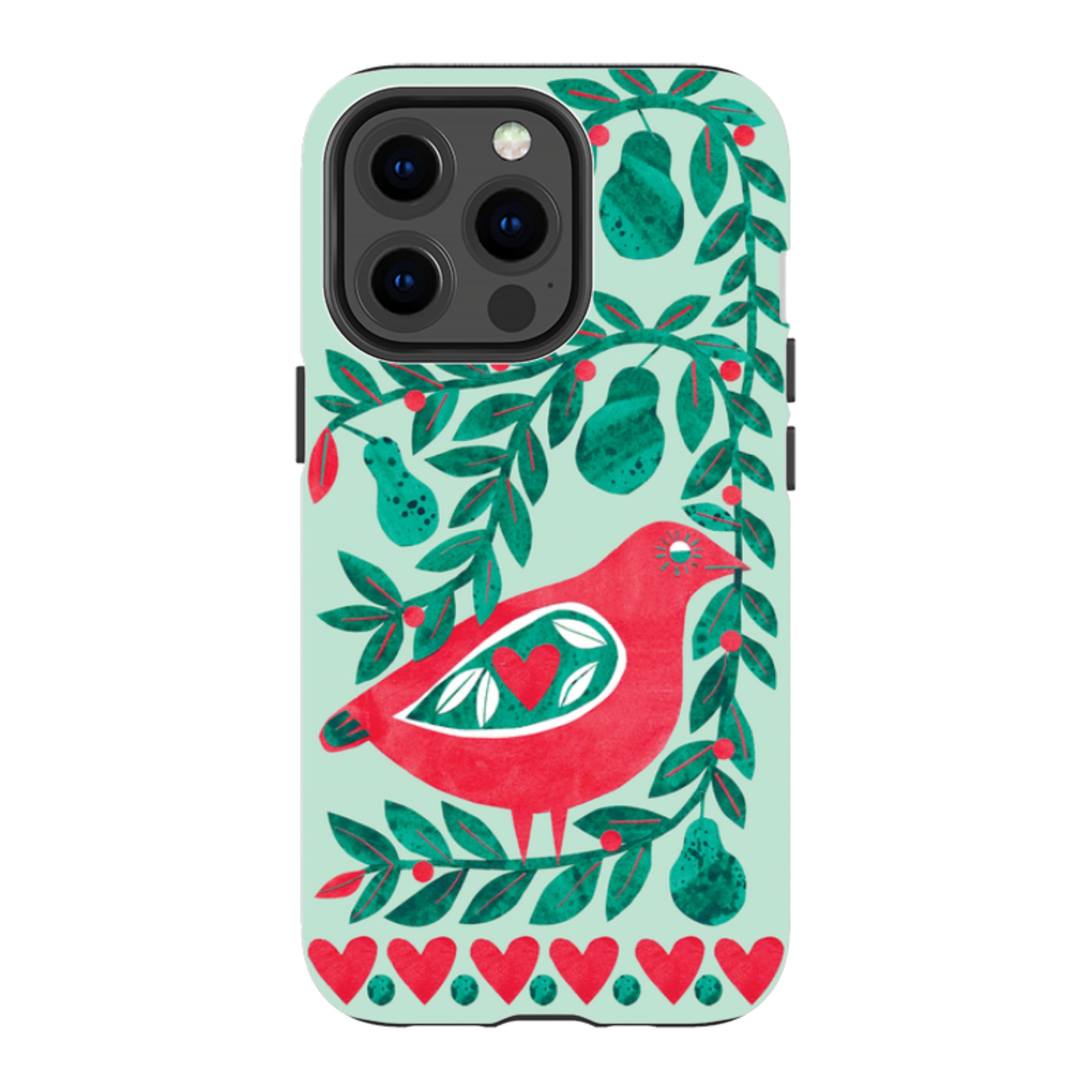 iPhone Tough Case - Partridge With Pears By Tracey English