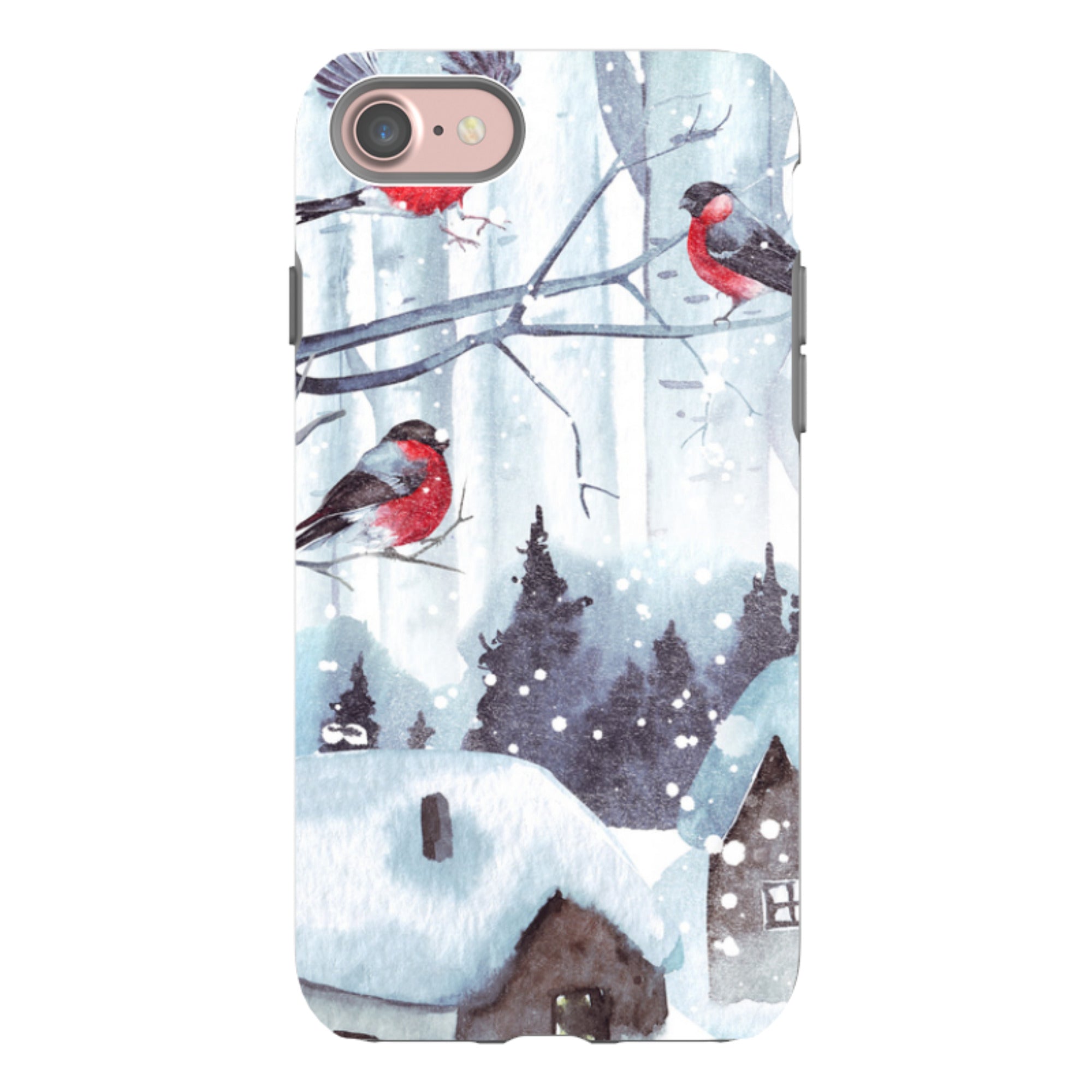 iPhone Tough Case - Cozy Xmas Day