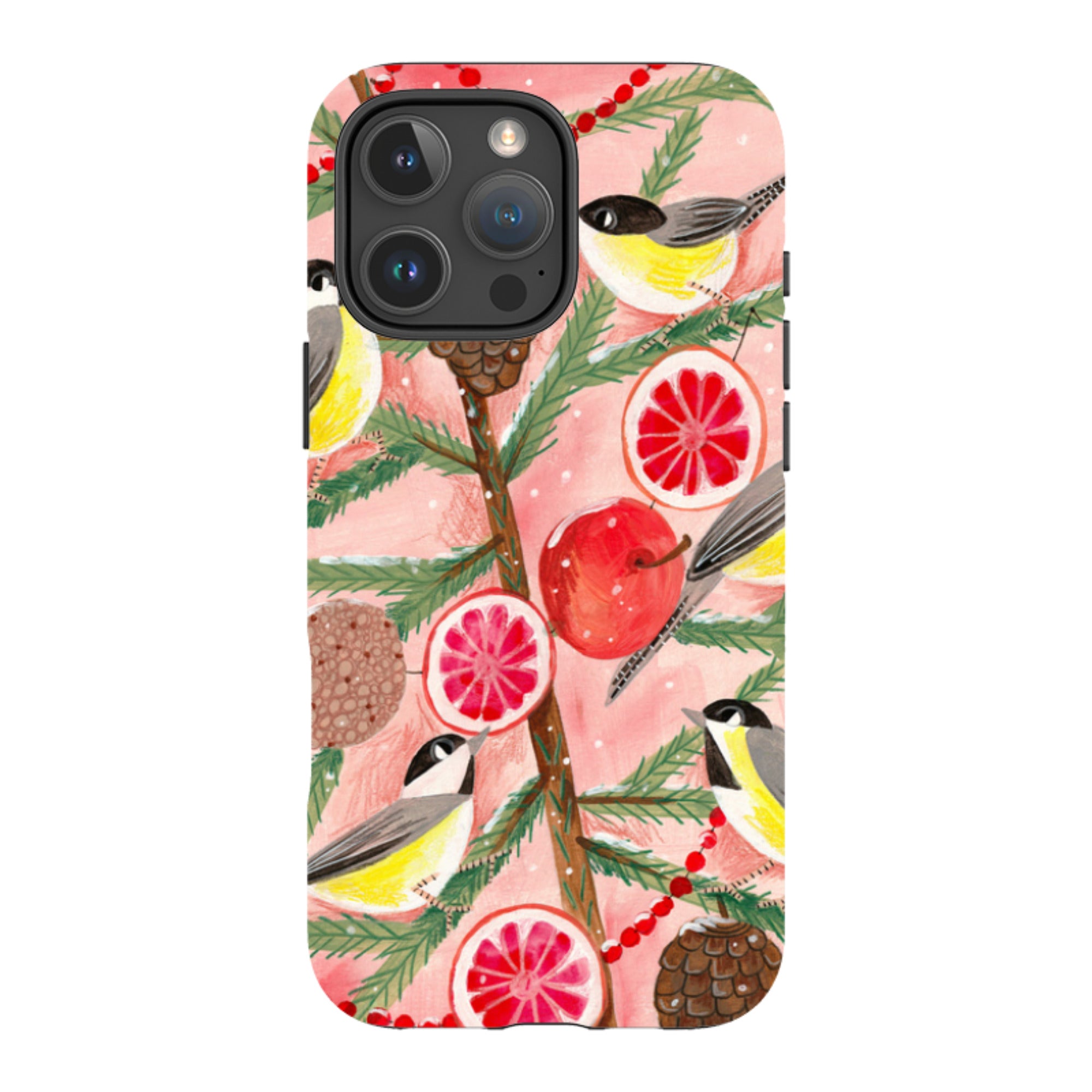 iPhone Tough Case - Chickadee By Caroline Bonne Muller