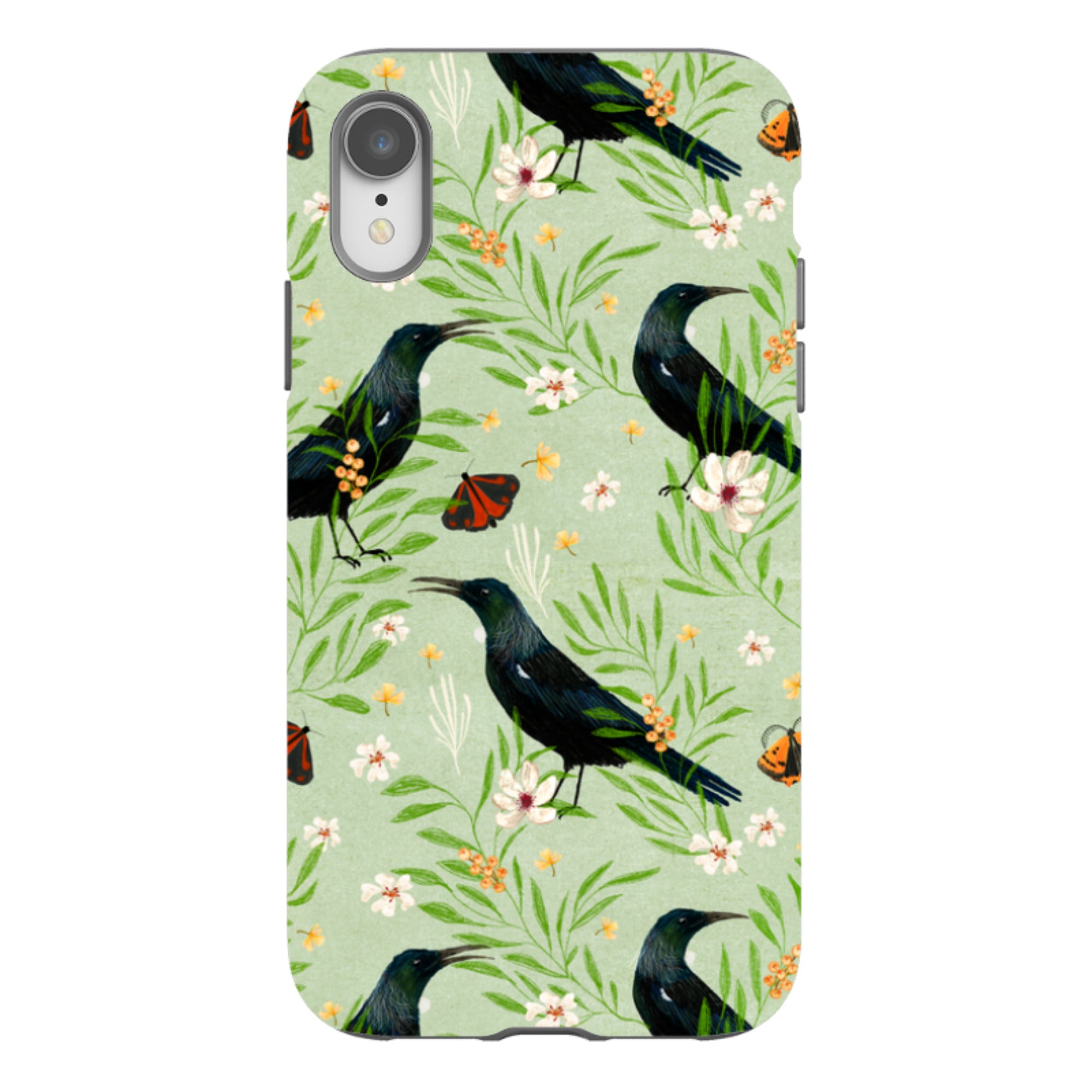 iPhone Tough Case - Tui Mint By Katherine Quinn