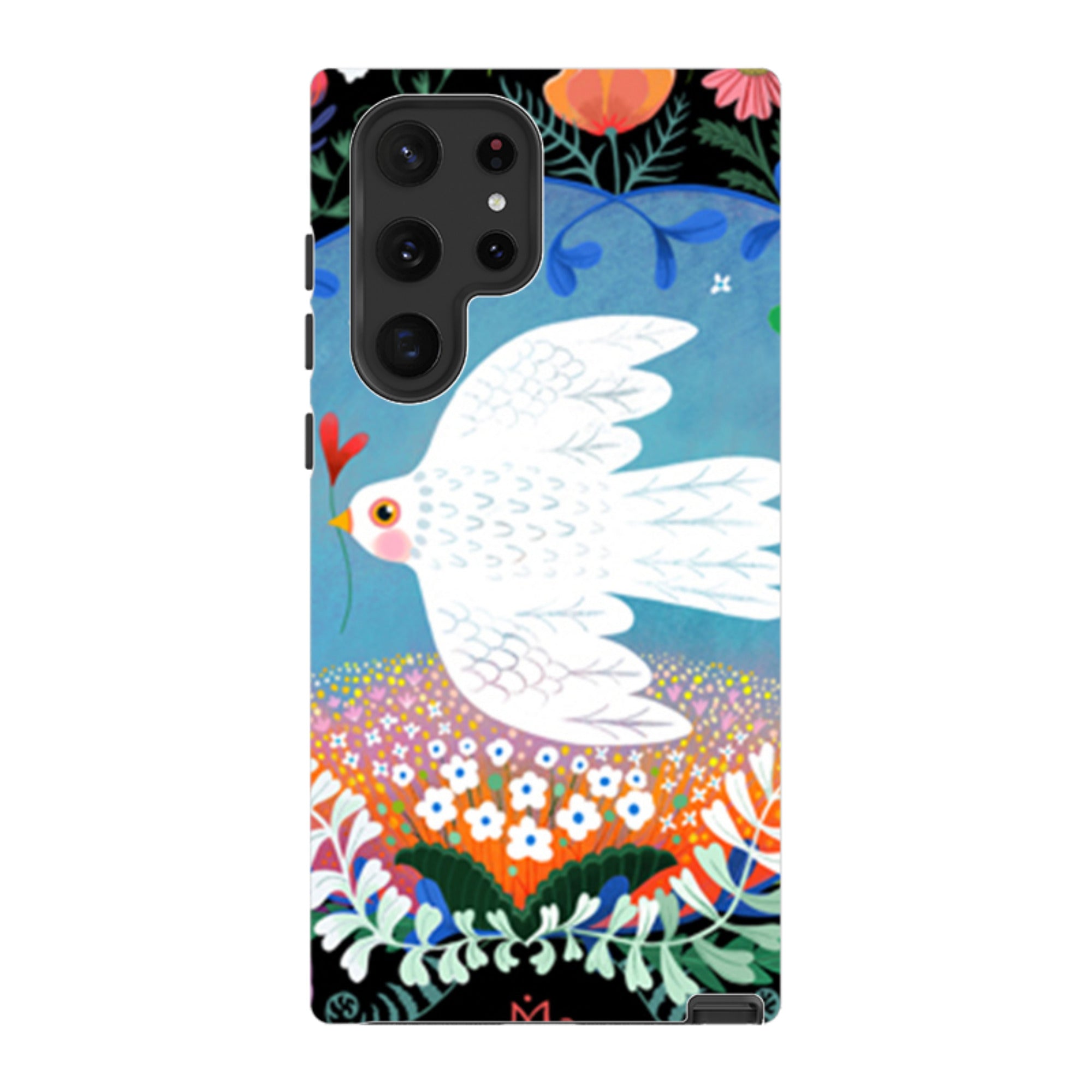 Samsung Tough Case - Peacebird By Mia Underwood
