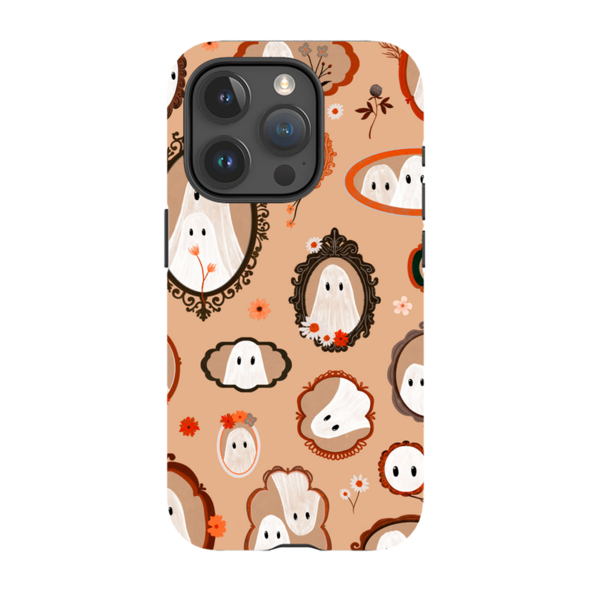 iPhone Tough Case - Framed Ghosts - Cider Clay By Katherine Quinn