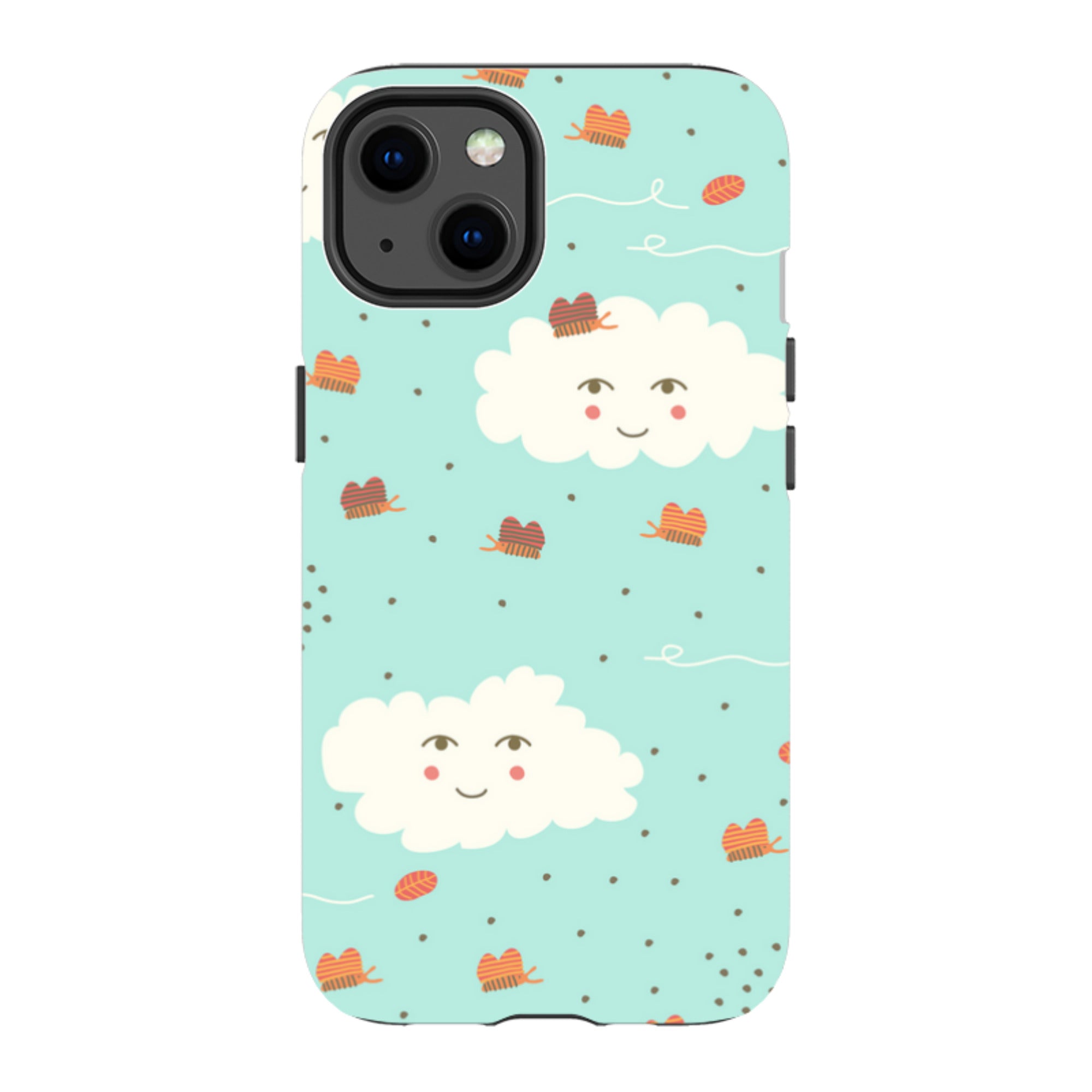 iPhone Tough Case - Clouds By Gabriela Larios