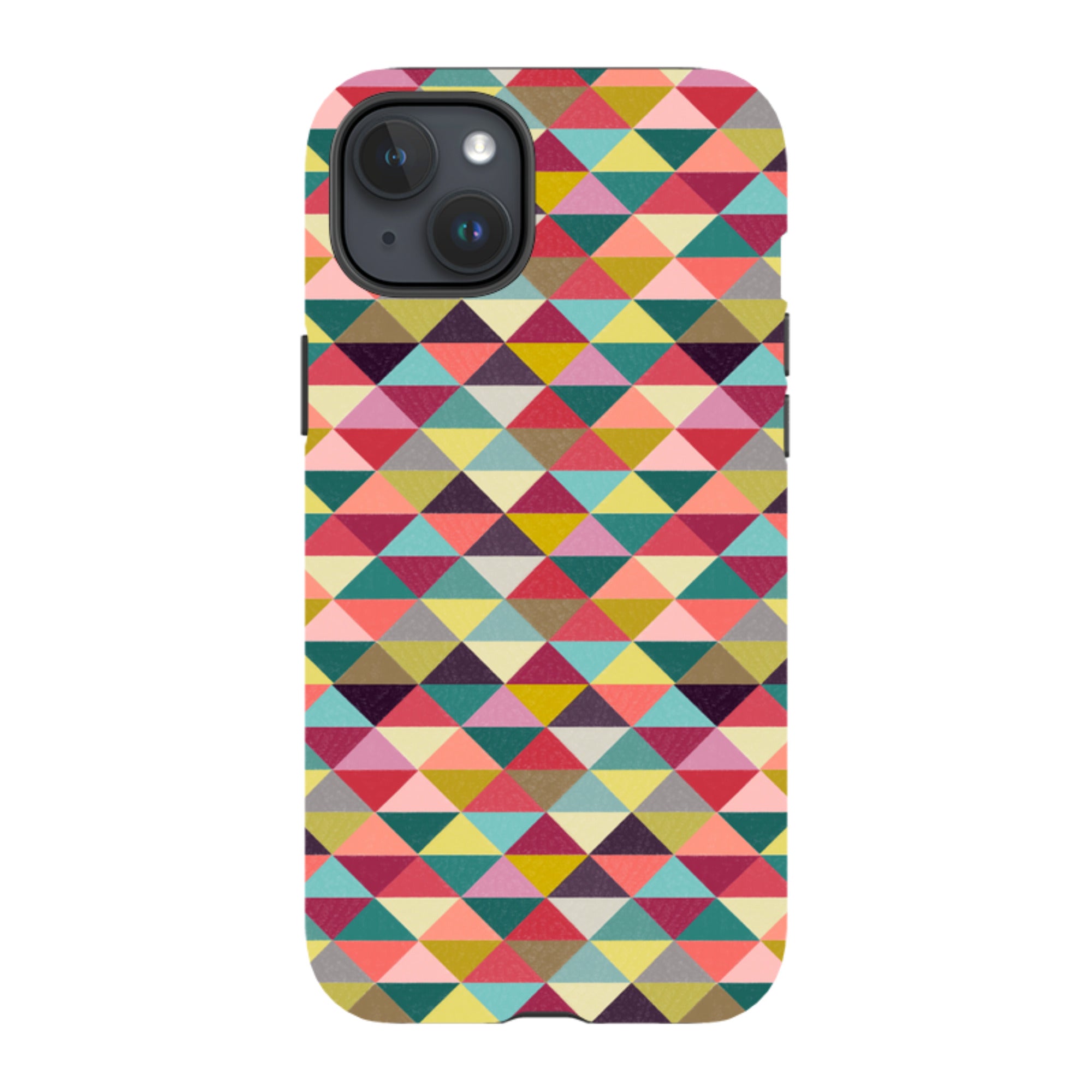 iPhone Tough Case - Triangle Geometric By Suzy Taylor