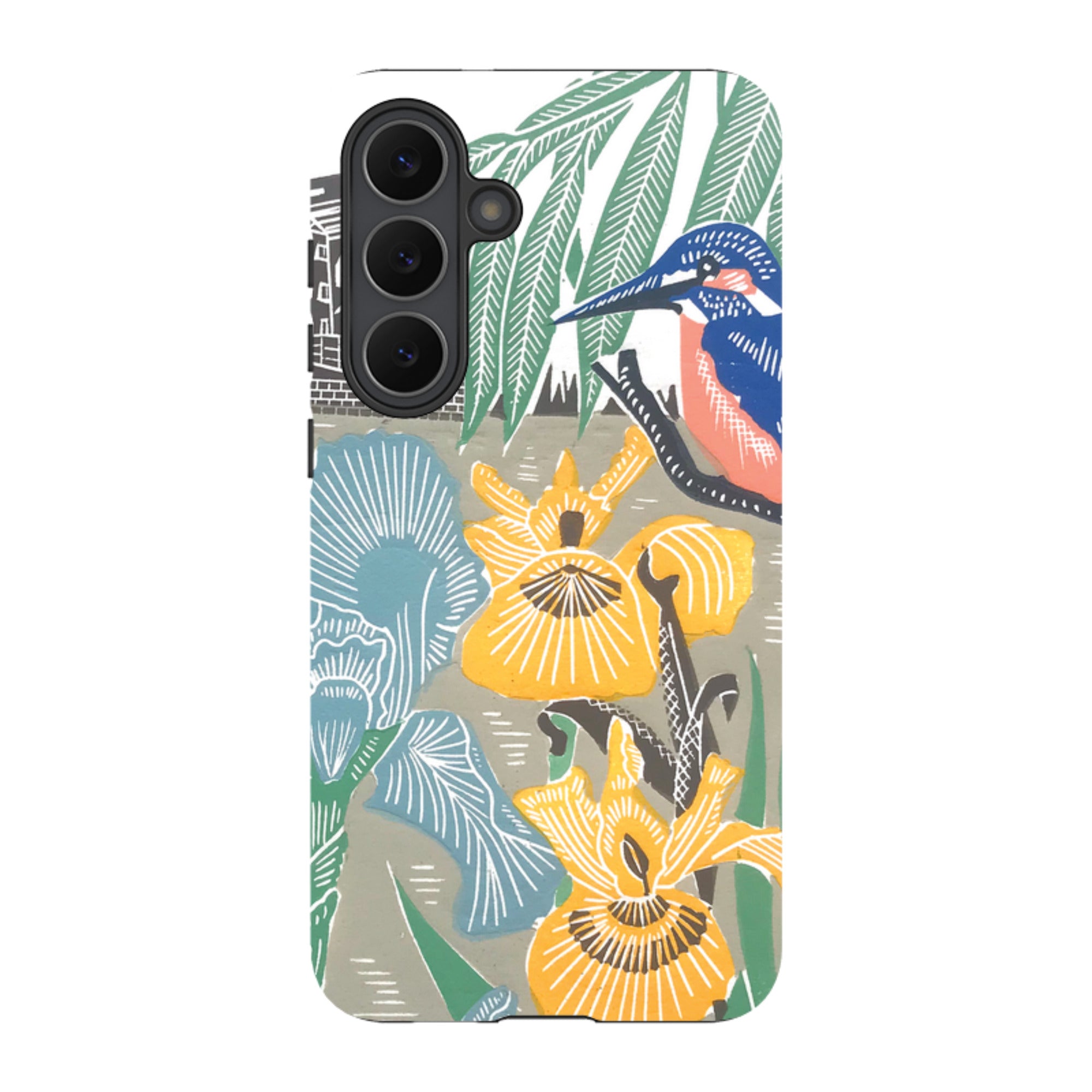 Samsung Tough Case - KIngfisher At The Mill By Kate Heiss