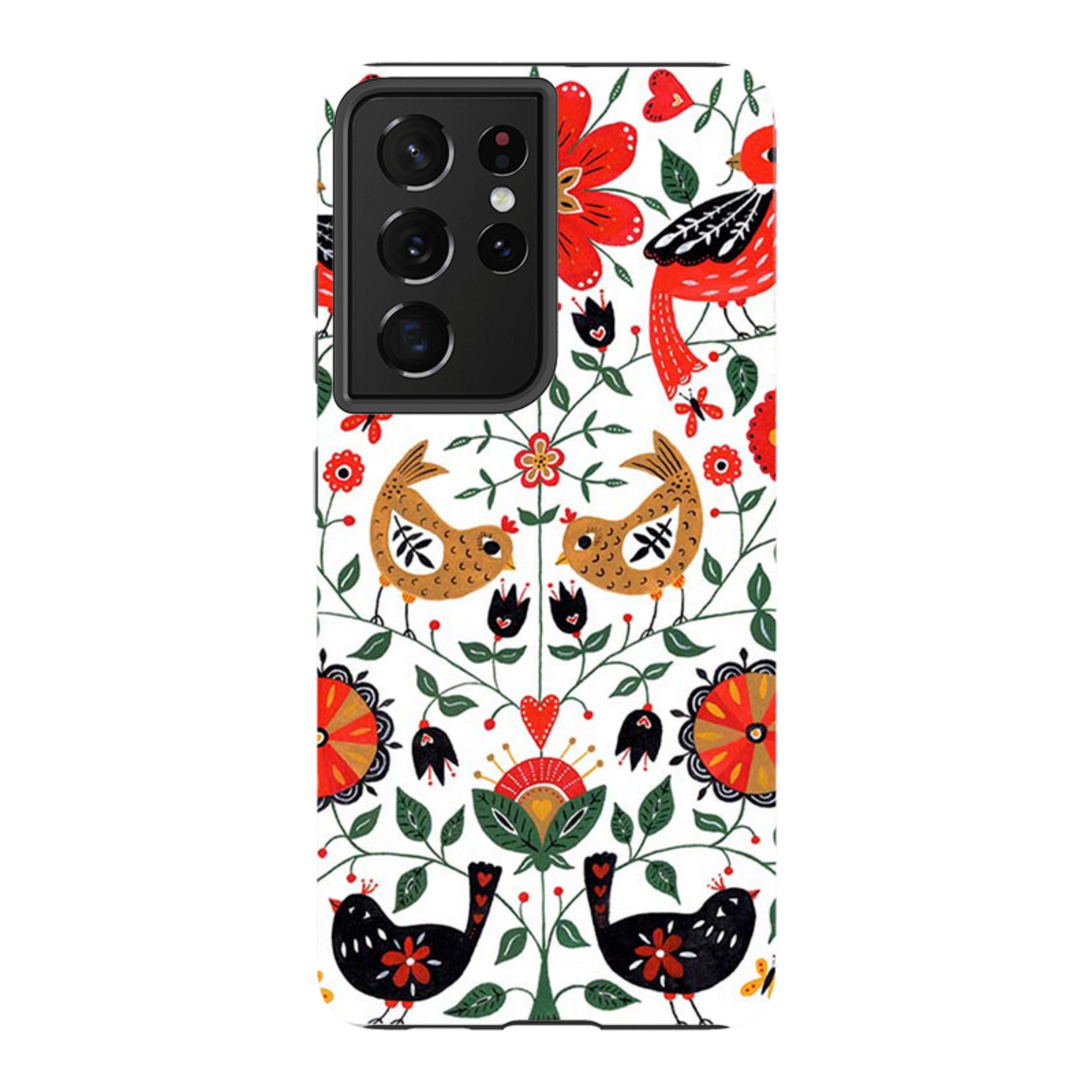 Samsung Tough Case - Birds And Floral By Suzy Taylor