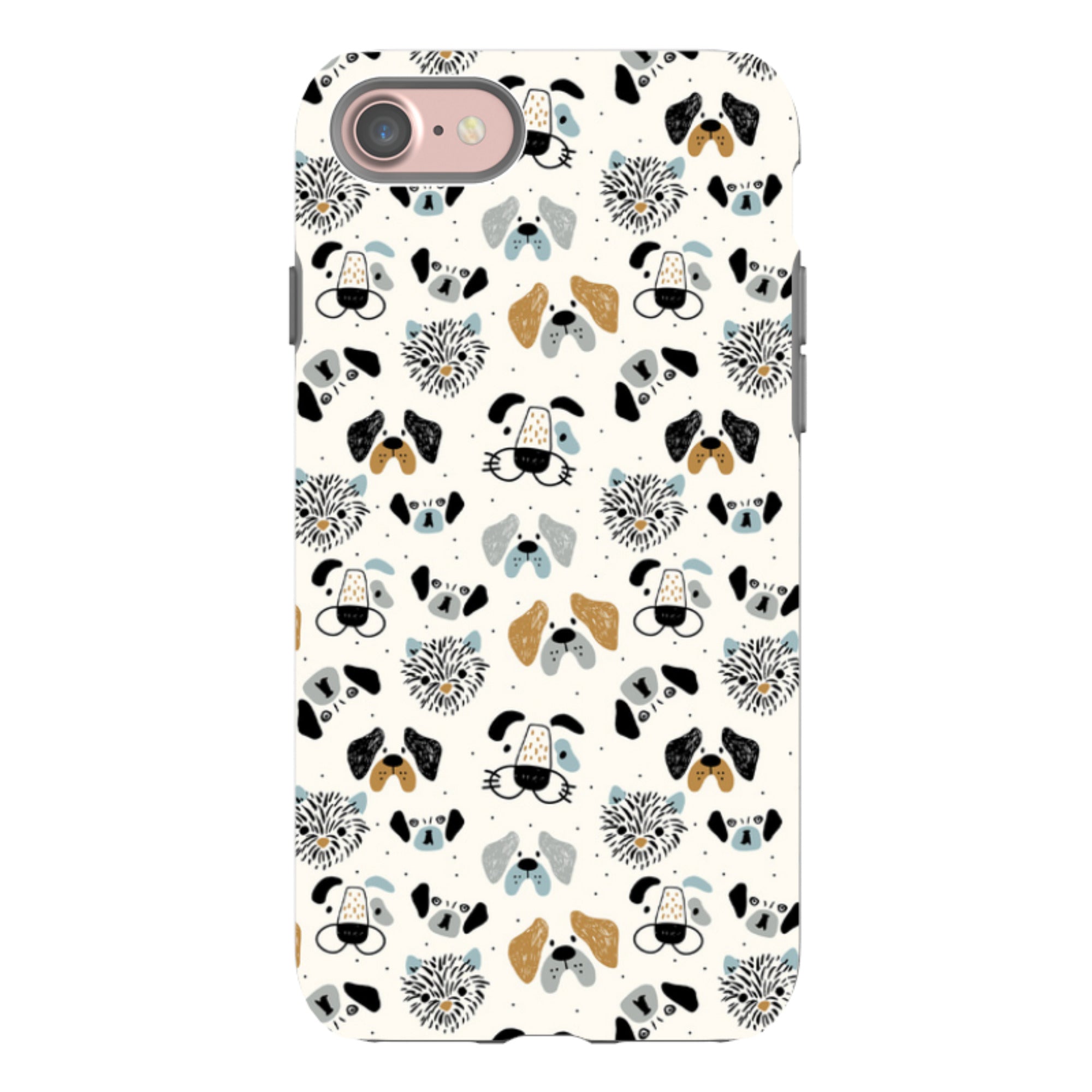 iPhone Tough Case - Dog Pattern Large