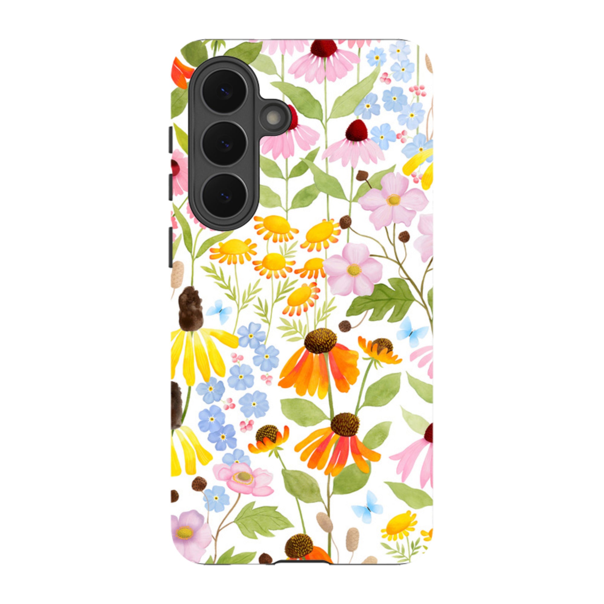 Samsung Tough Case - Wildflower Pattern By Bex Parkin