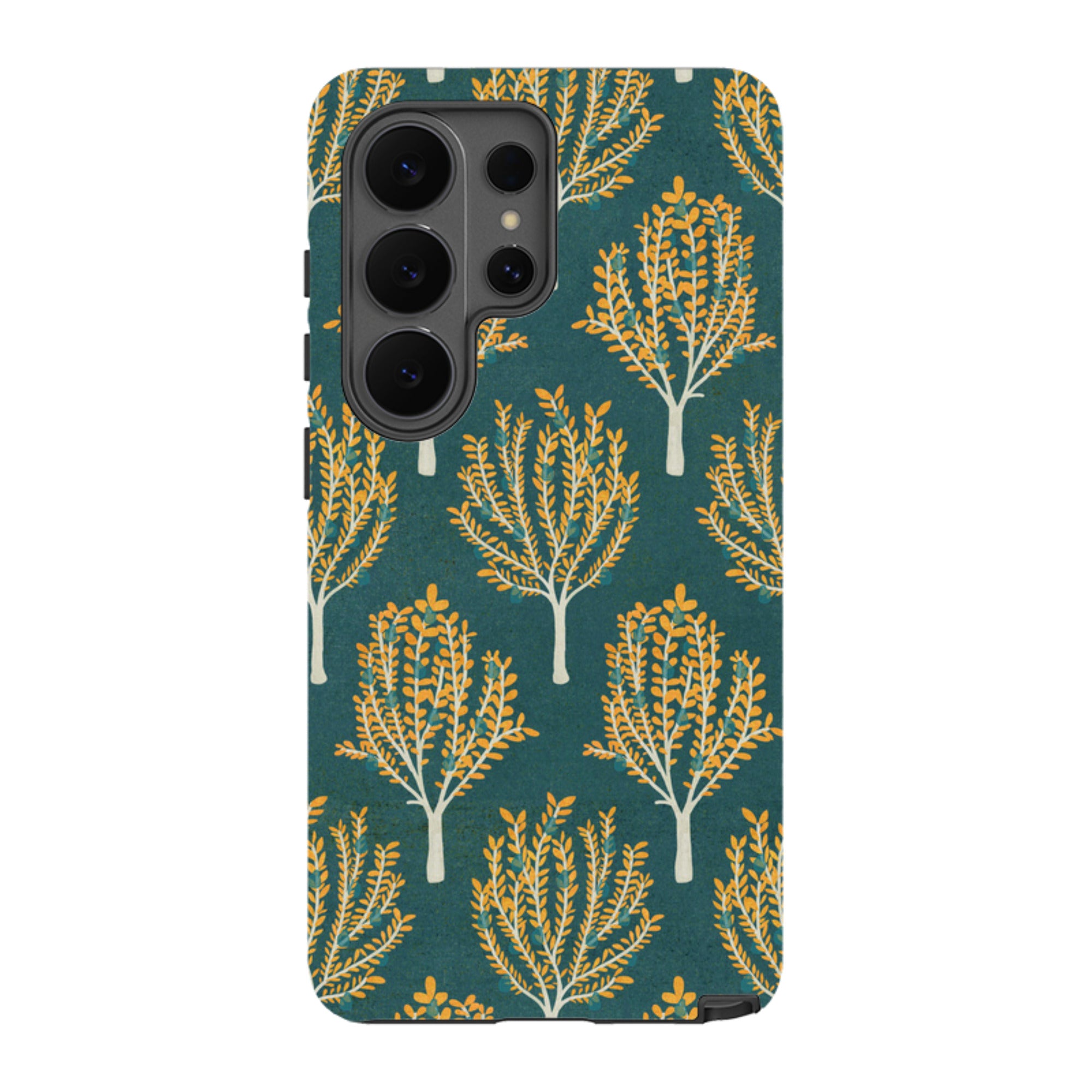 Samsung Tough Case - Pear Trees Teal By Katherine Quinn
