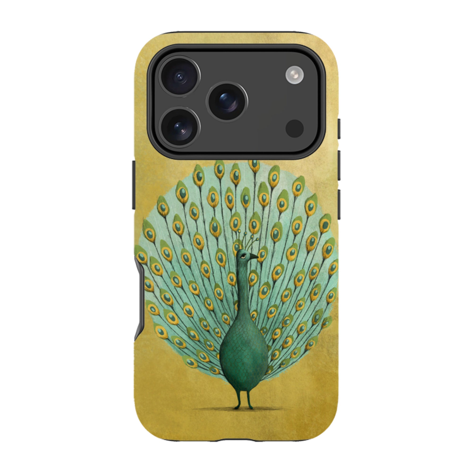 iPhone Tough Case - Peacock By Maja Lindberg