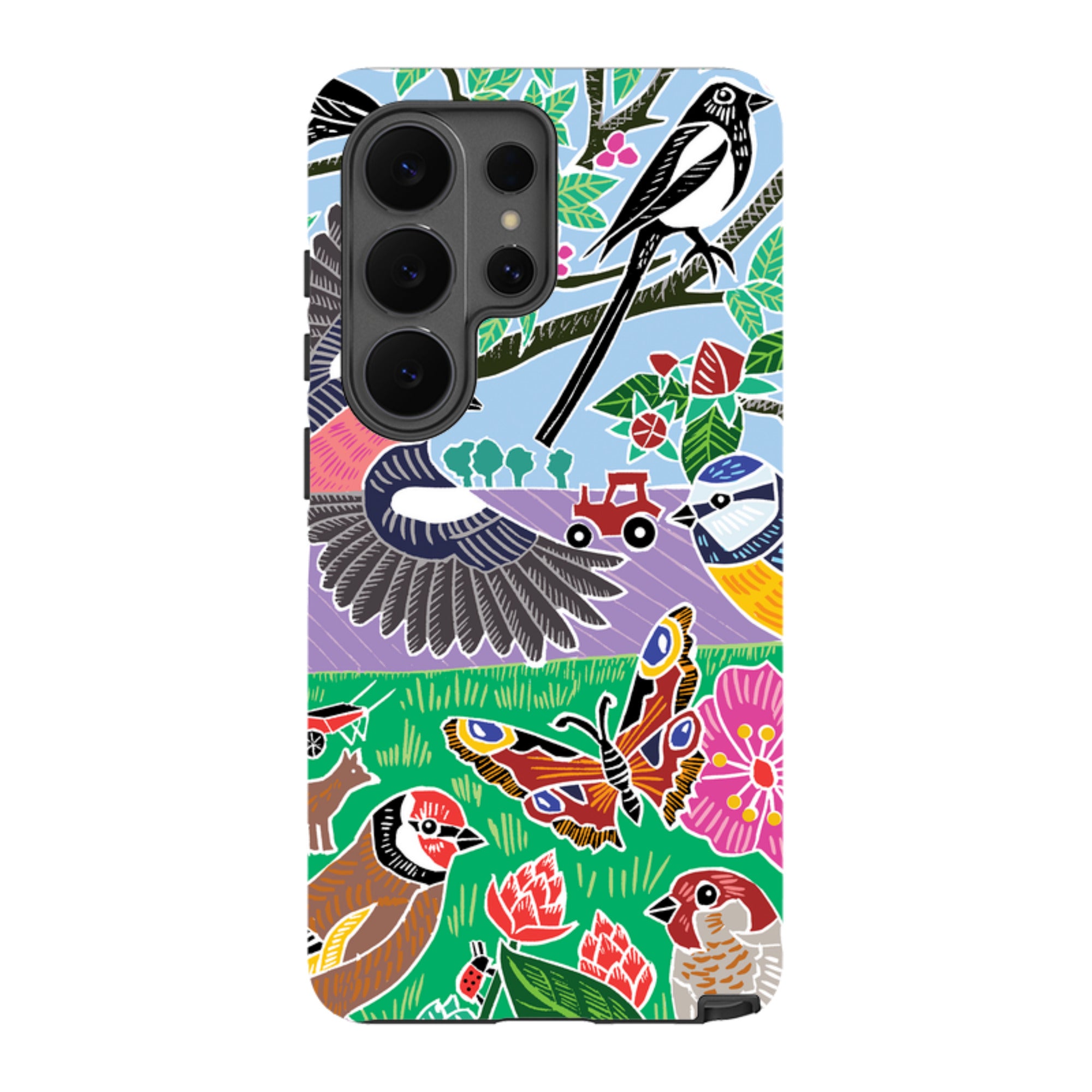 Samsung Tough Case - Garden Bird Jigsaw B By Kate Heiss