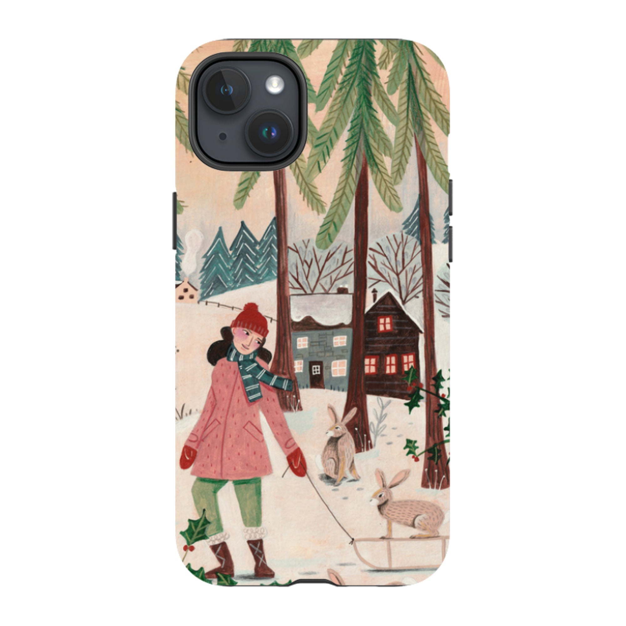 iPhone Tough Case - Lets Go By Caroline Bonne Muller