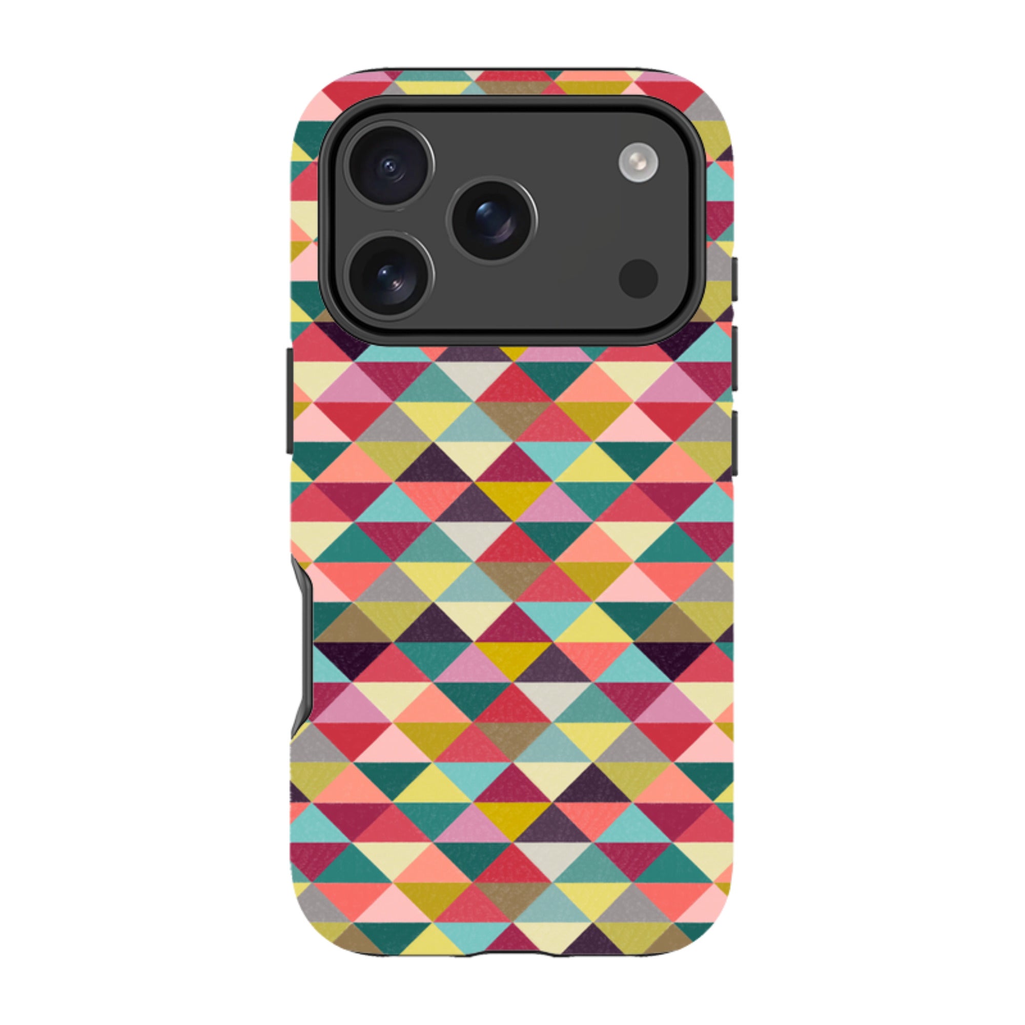 iPhone Tough Case - Triangle Geometric By Suzy Taylor