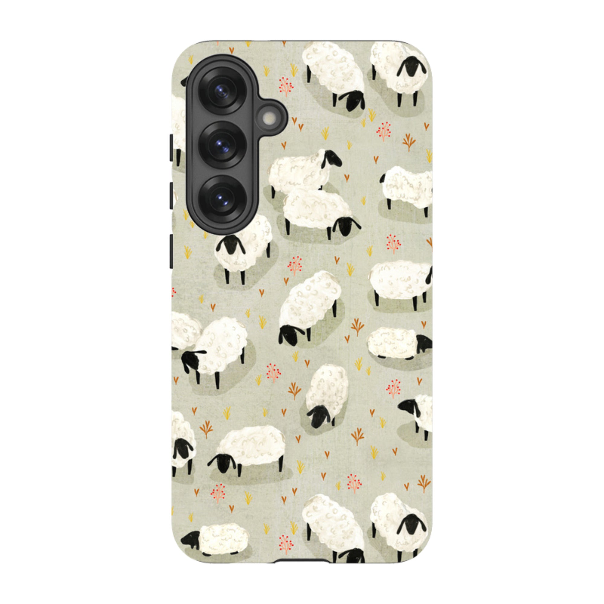 Samsung Tough Case - Sheep Grey By Katherine Quinn