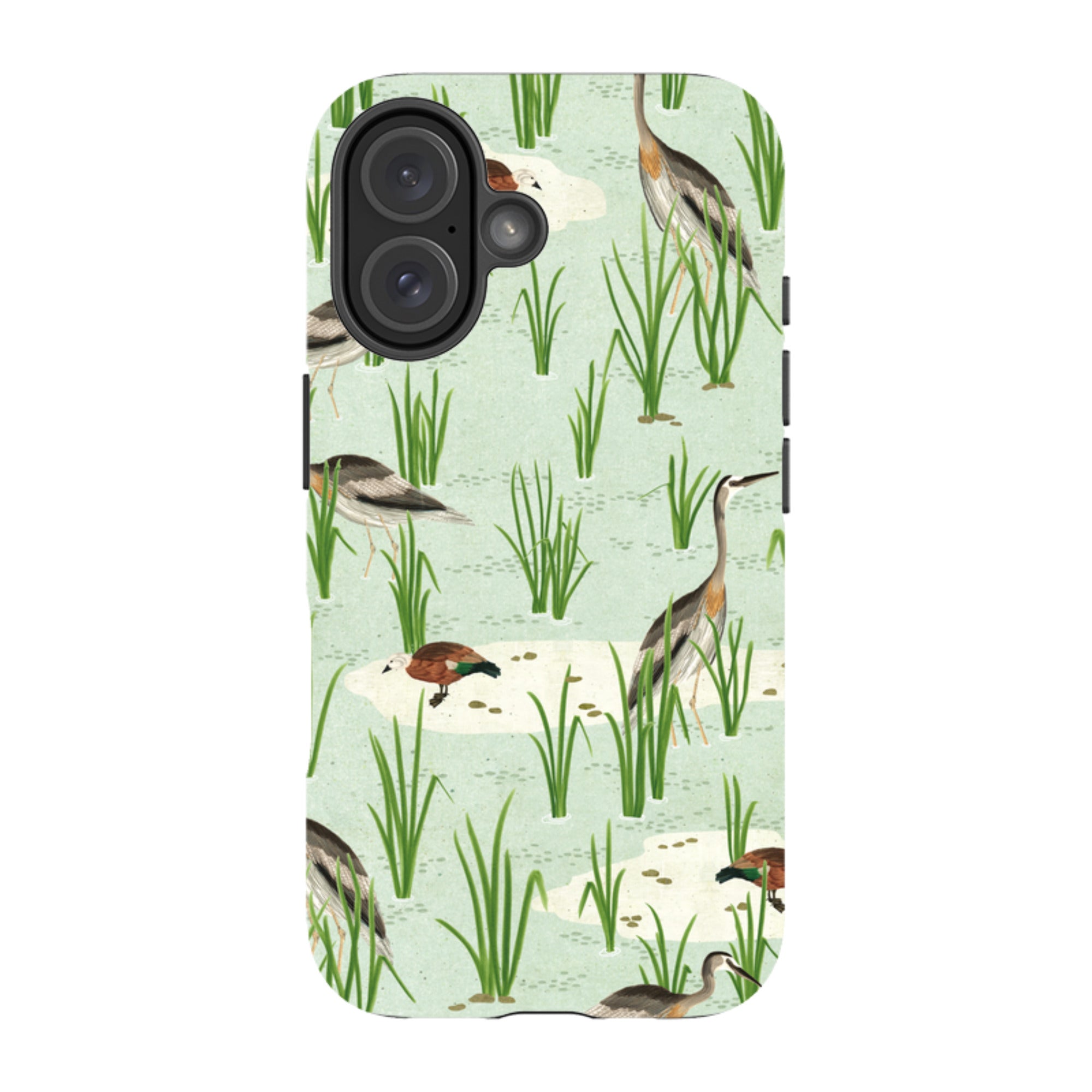 iPhone Tough Case - Wet Lands By Katherine Quinn