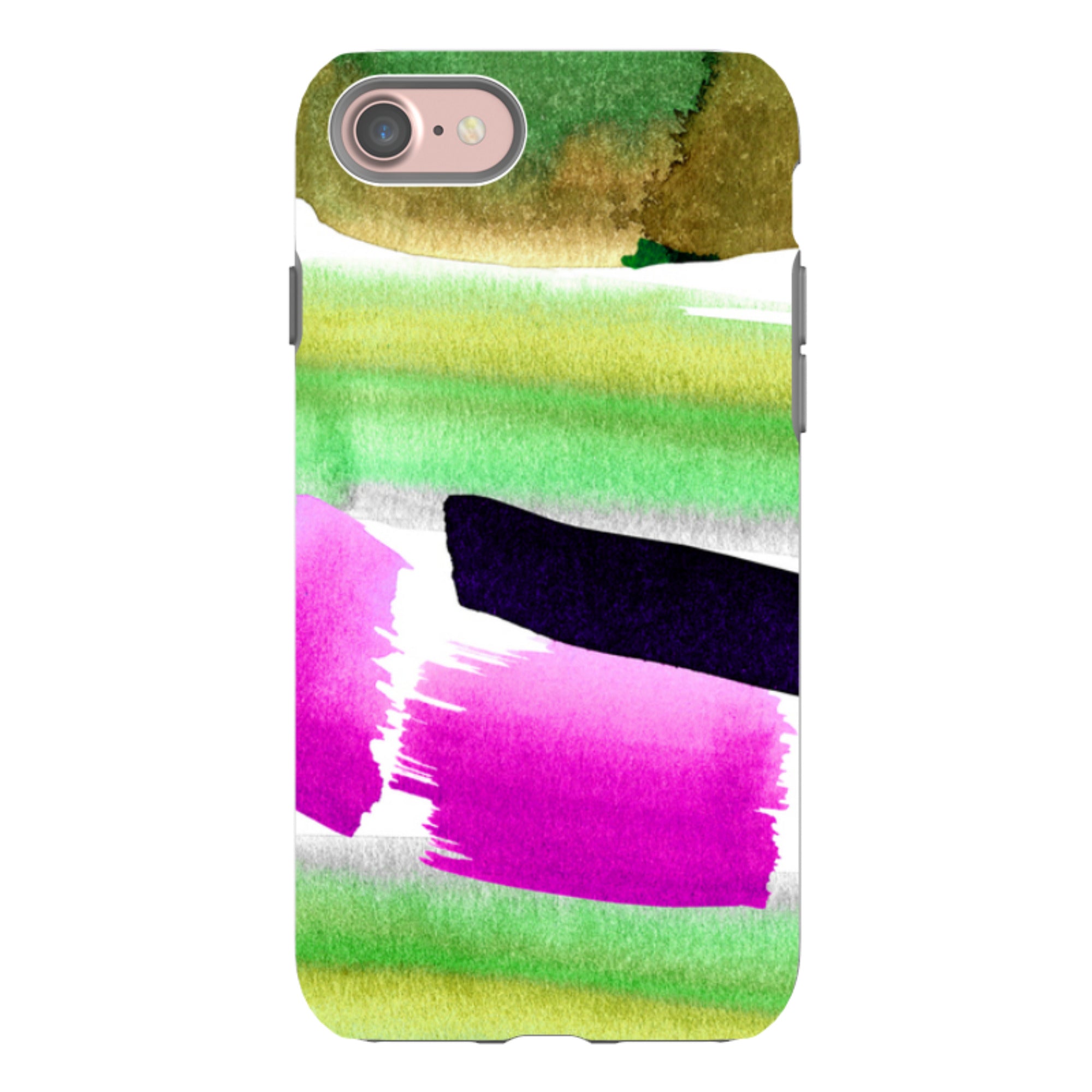 iPhone Tough Case - Garden Painting By Kitty Joseph