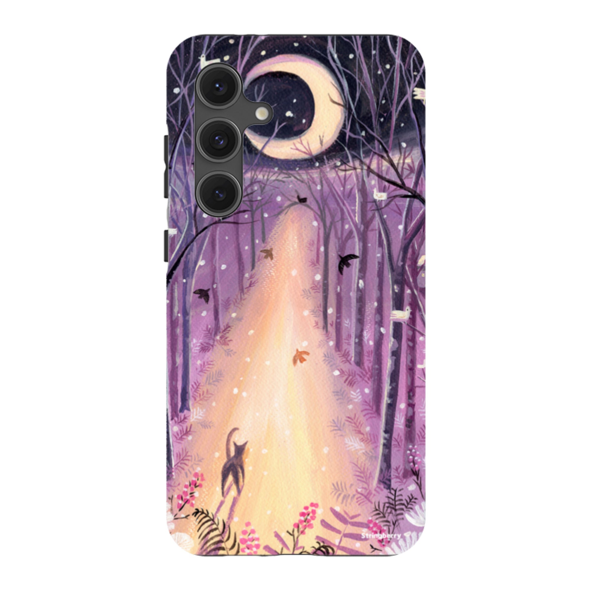 Samsung Tough Case - Forest Cat By Mary Stubberfield