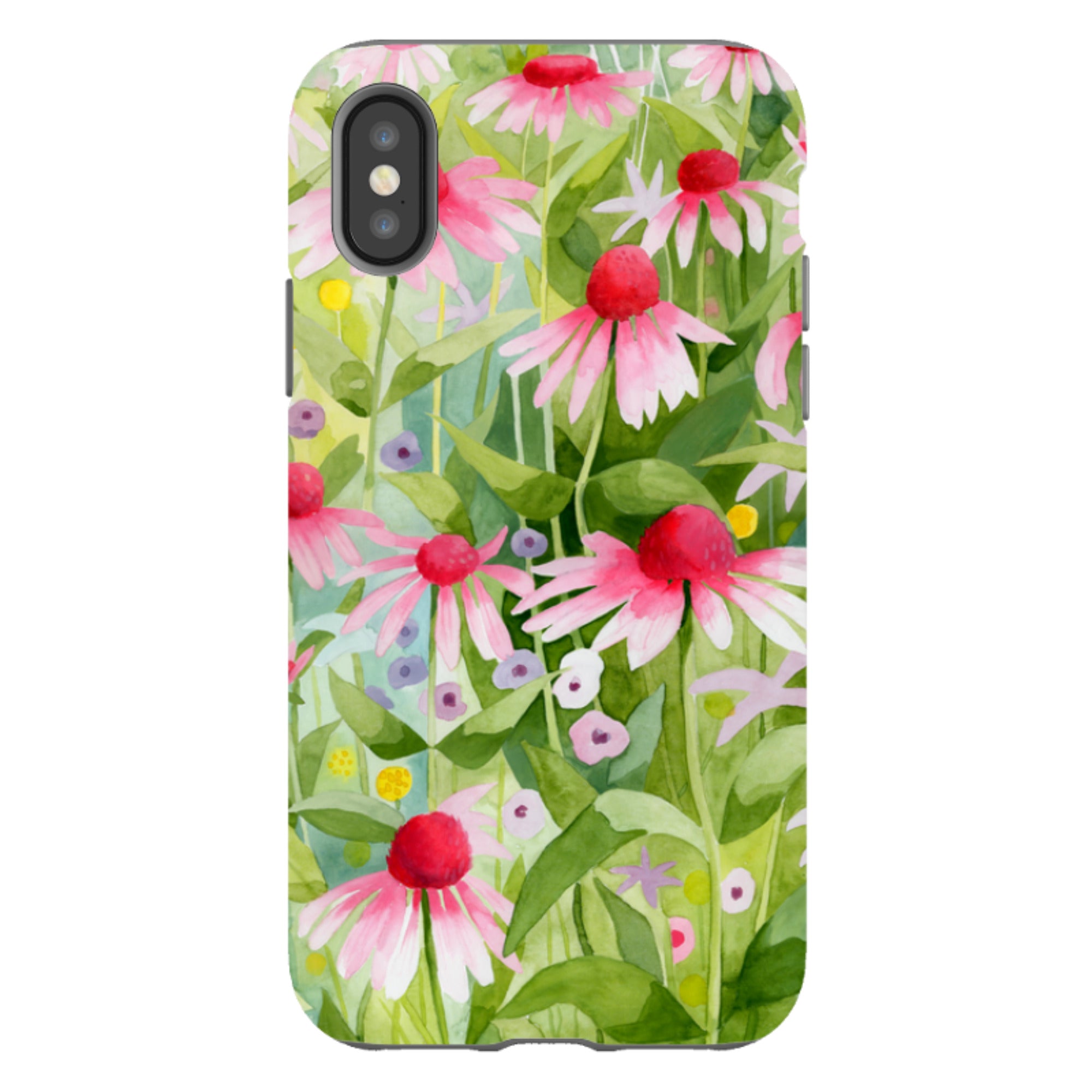 iPhone Tough Case - Summer Echinacea By Bex Parkin