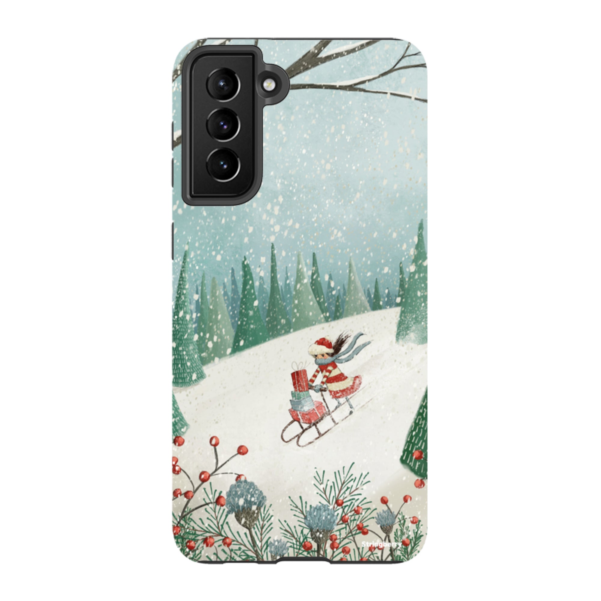 Samsung Tough Case - Sleigh Delivery By Maja Lindberg