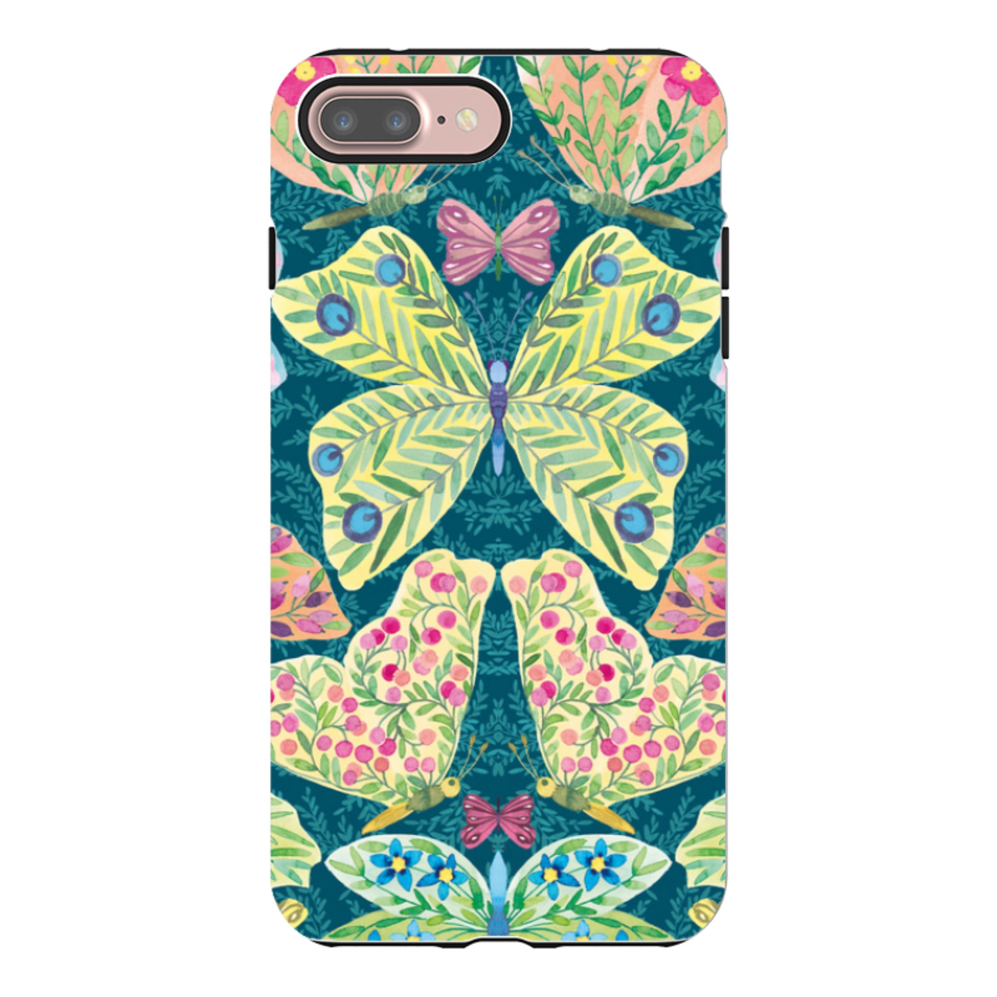 iPhone Tough Case - Butterflies By Elisabeth Haager