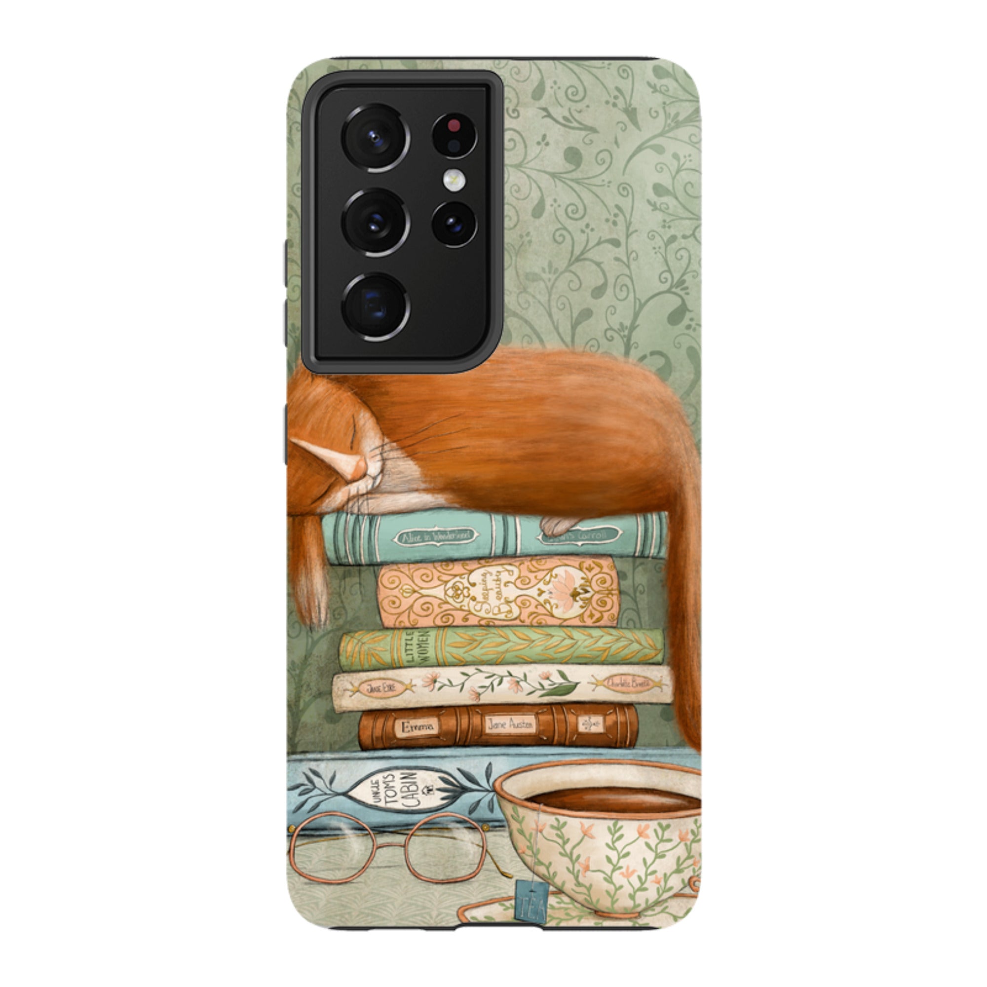 Samsung Tough Case - Cats and Books By Maja Lindberg