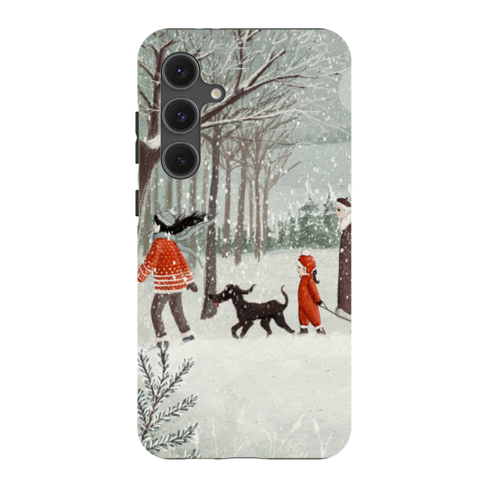 Samsung Tough Case - Winter Walk By Maja Lindberg