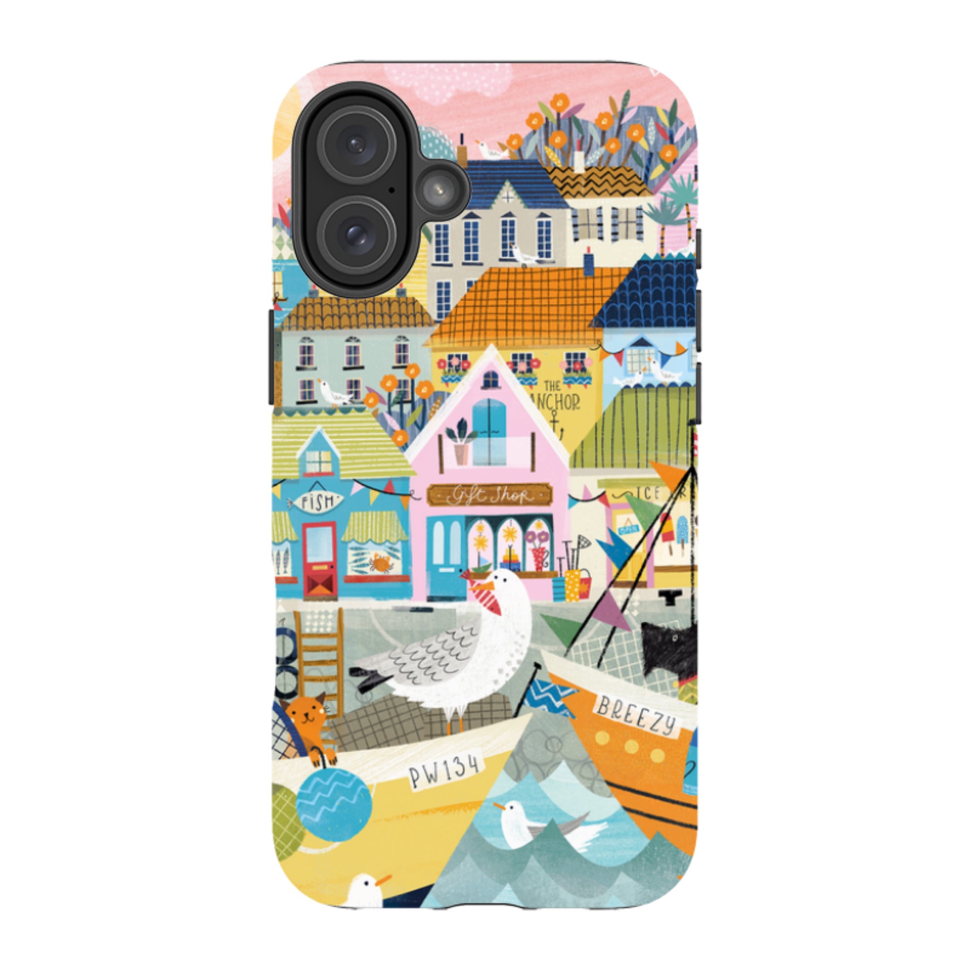 iPhone MagSafe Tough Case - Harbour 1 By Ali Brookes