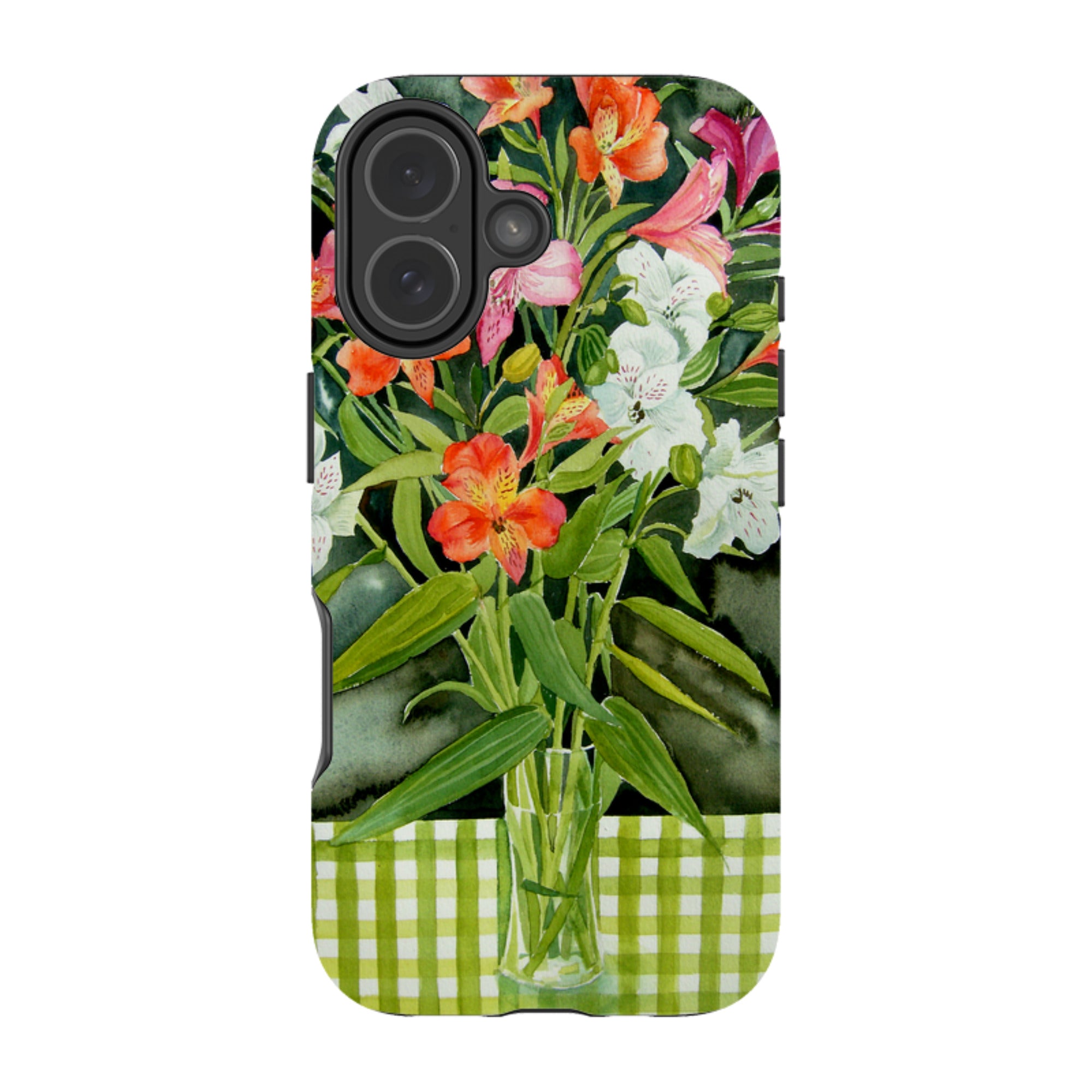 iPhone Tough Case - Fresias By Mary Stubberfield