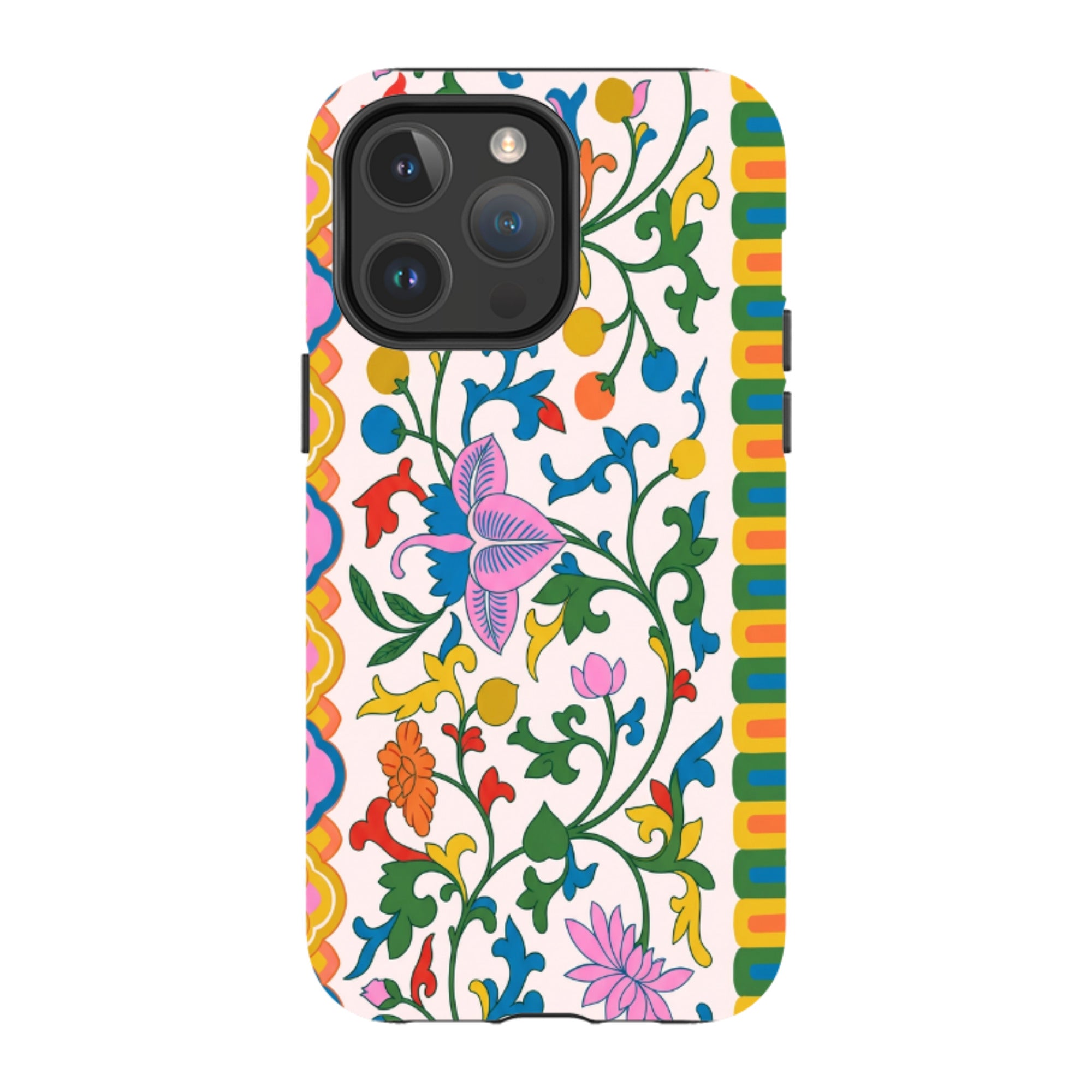 iPhone MagSafe Tough Case - Vintage Asian Silk Tapestry